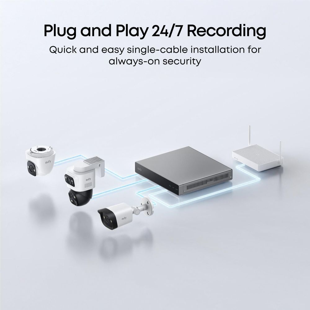eufy E40 NVR POE Bullet Add-on Security Camera