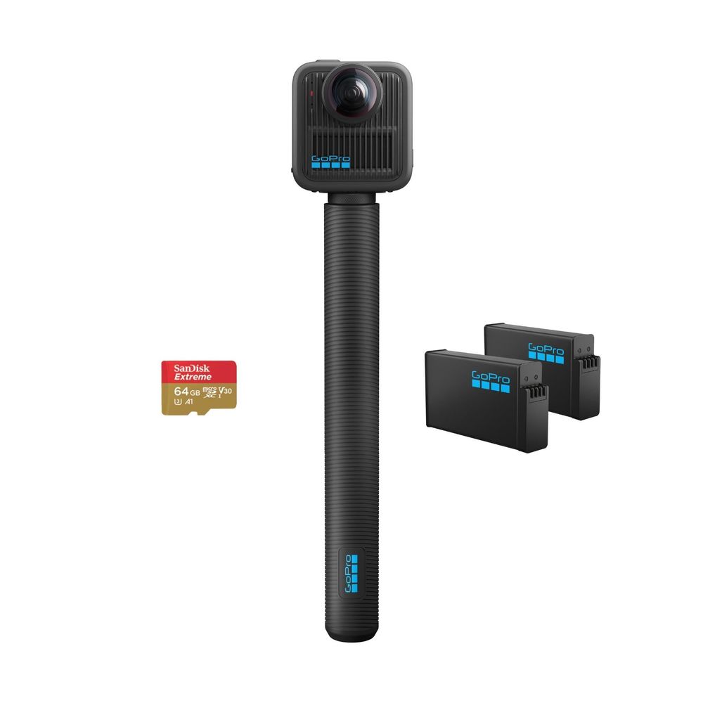 GoPro MAX 2 8K 360 Action Camera Accessory Bundle