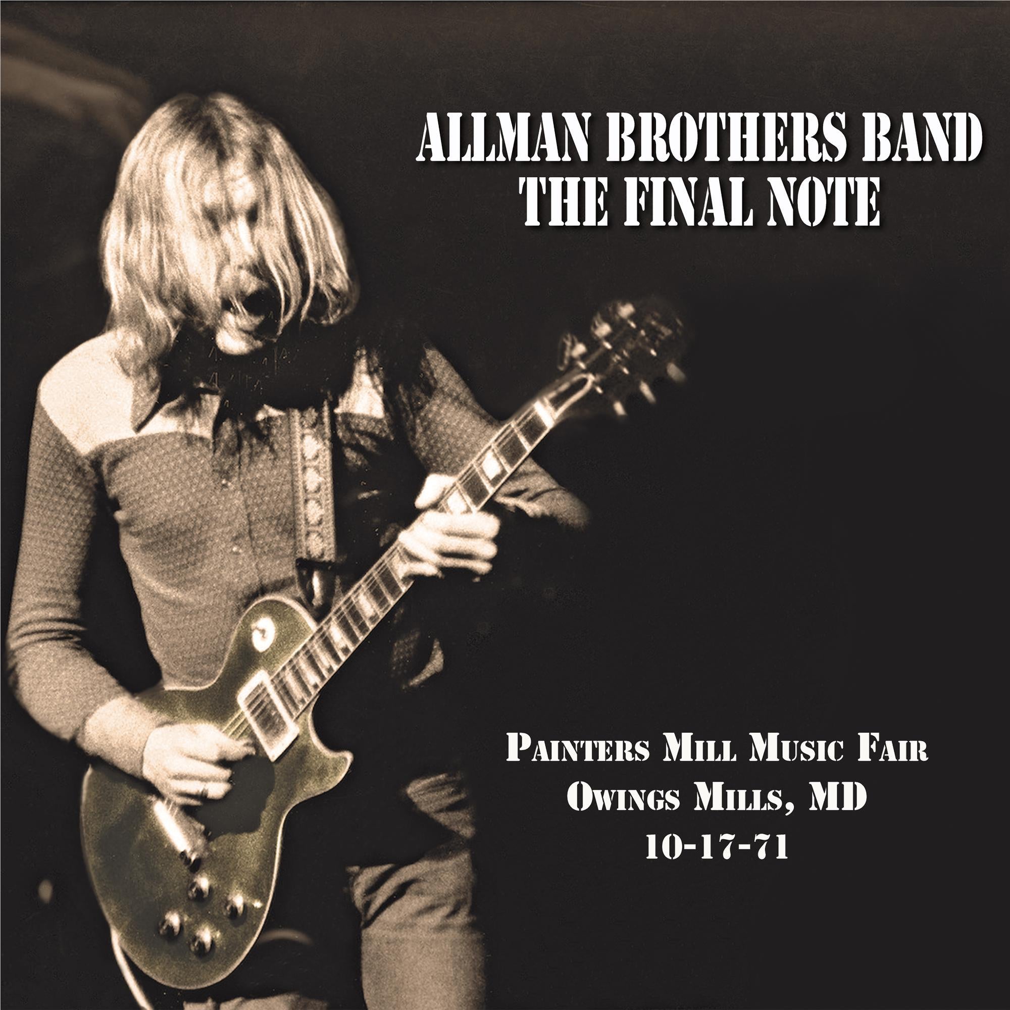 The Final Note (Salmon Coloured Vinyl) - By: The Allman Brothers Band