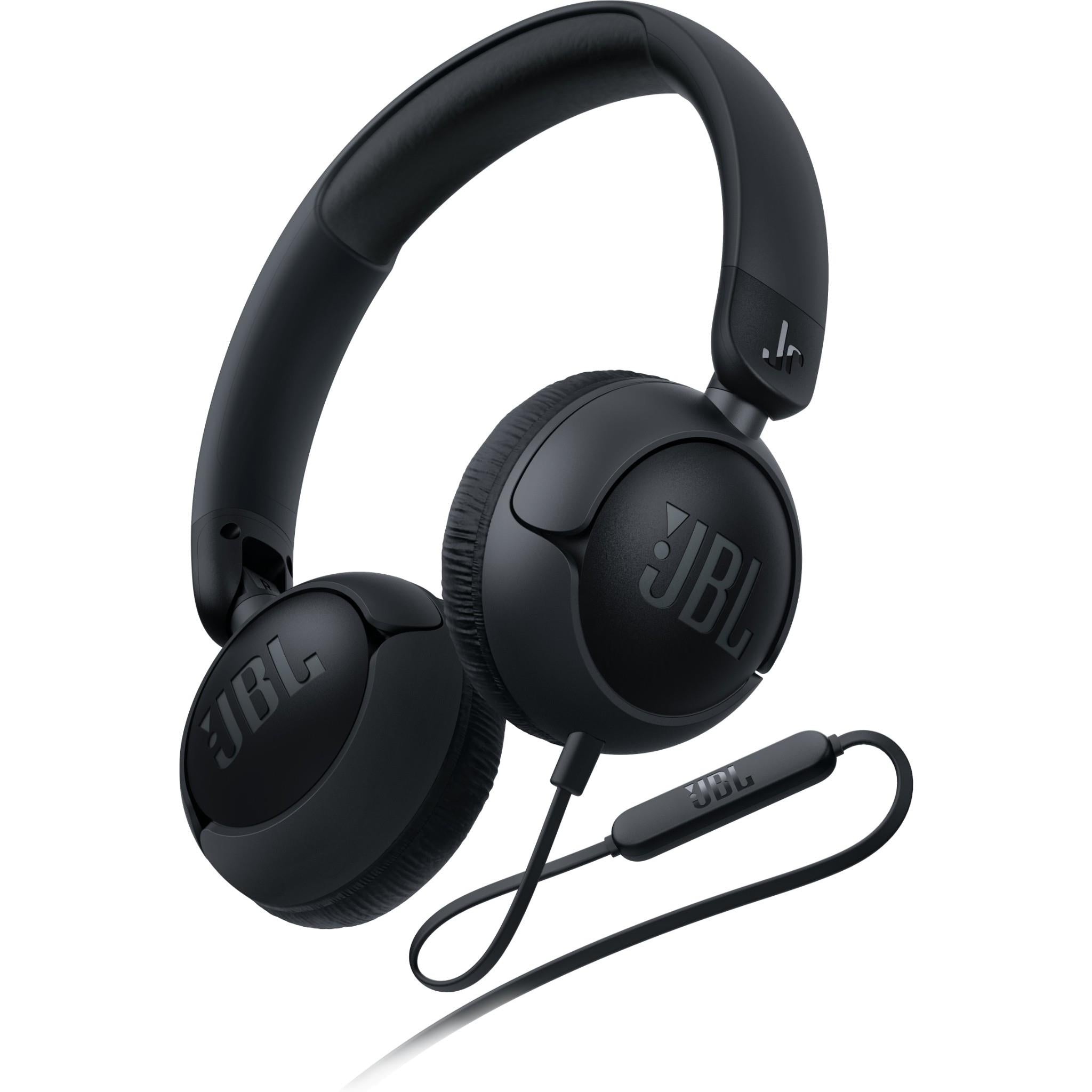 JBL JR320 Wired On-Ear Kids Headphones (Black)