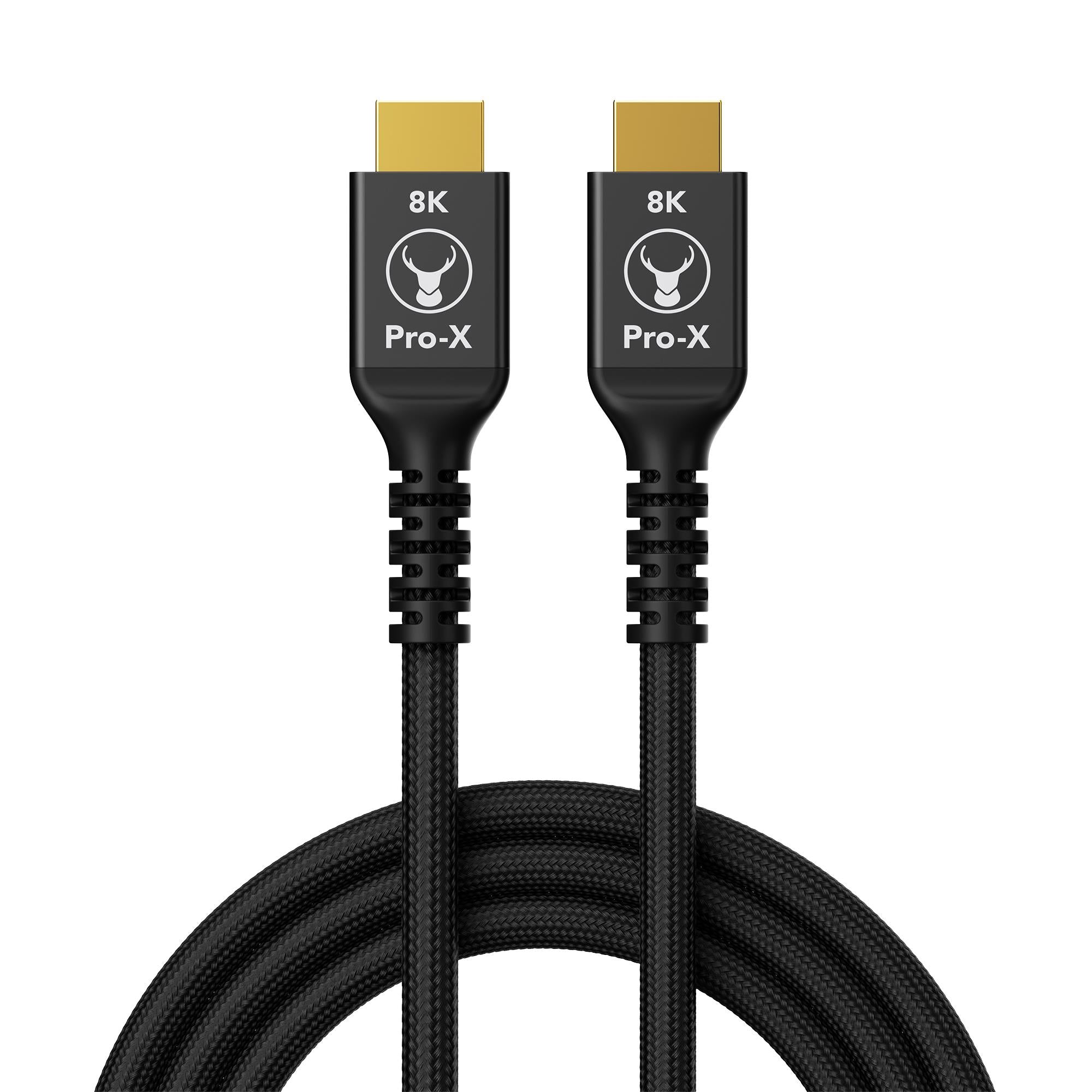 Bonelk Pro-X Long-Life 1.5m HDMI 2.1 cable in black, image 3 - HDMI Cables & Adapters at Tech Supply Shed NZ