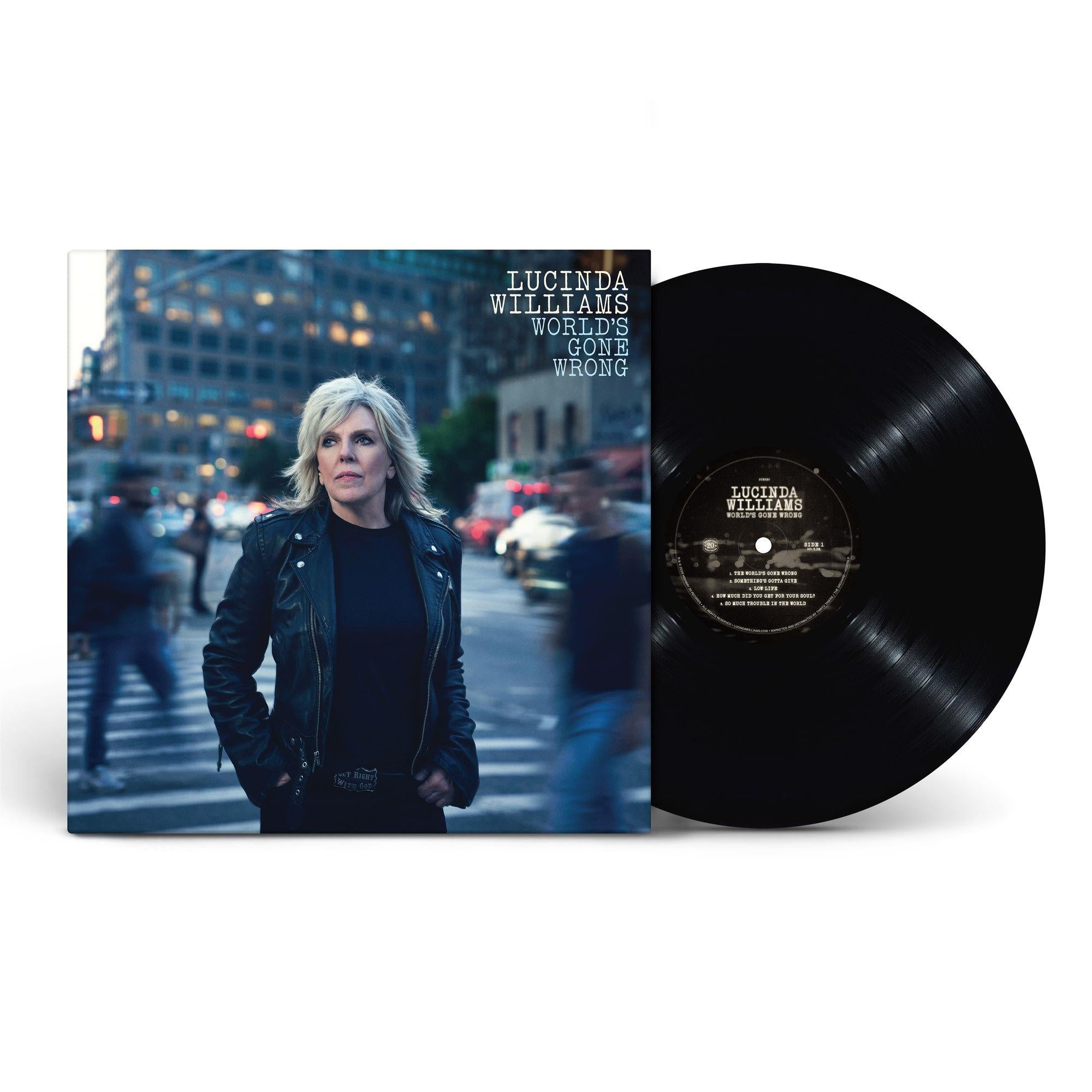 World's Gone Wrong (Vinyl) - By: Lucinda Williams