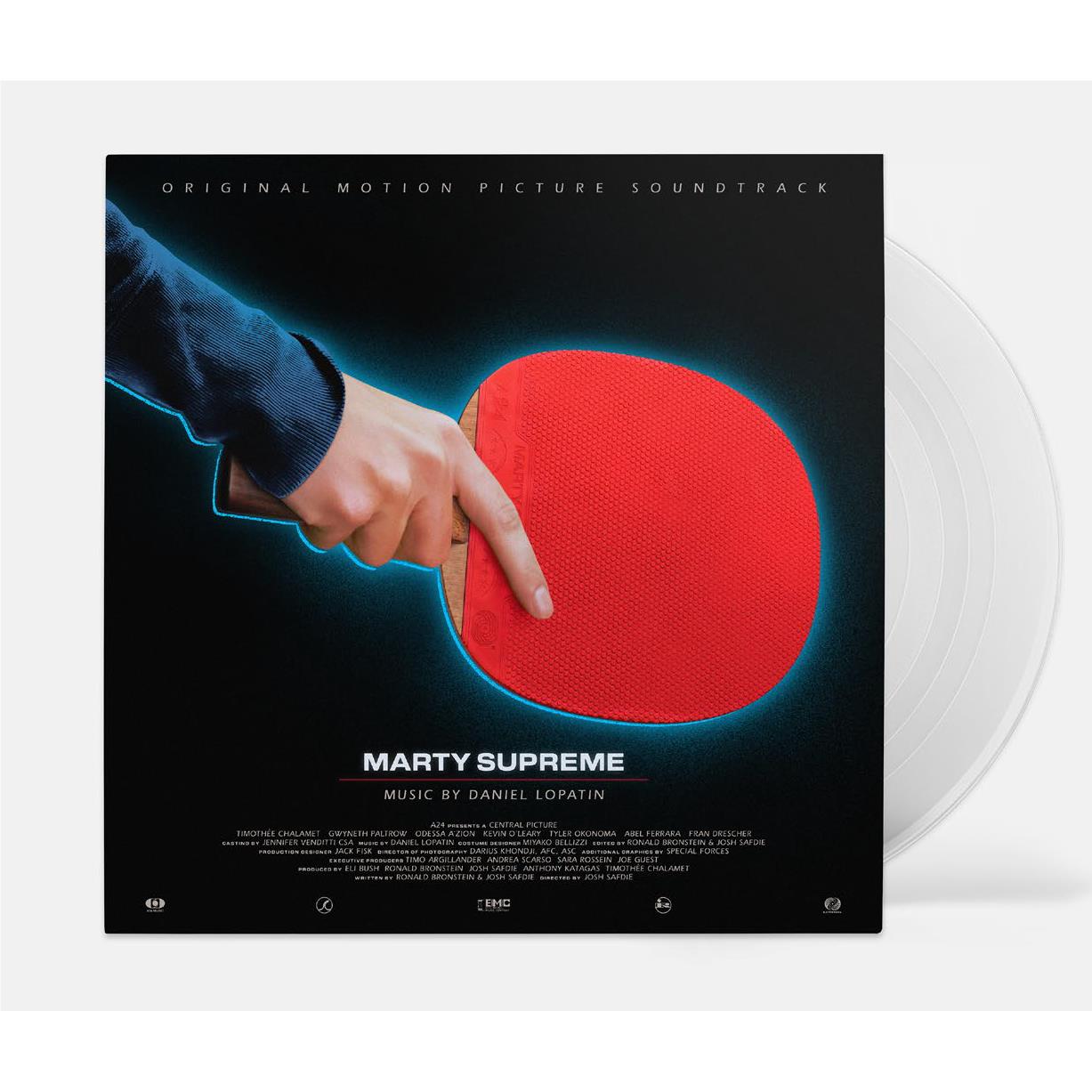Marty Supreme: Original Motion Picture Soundtrack (Clear Vinyl) - By: Daniel Lopatin