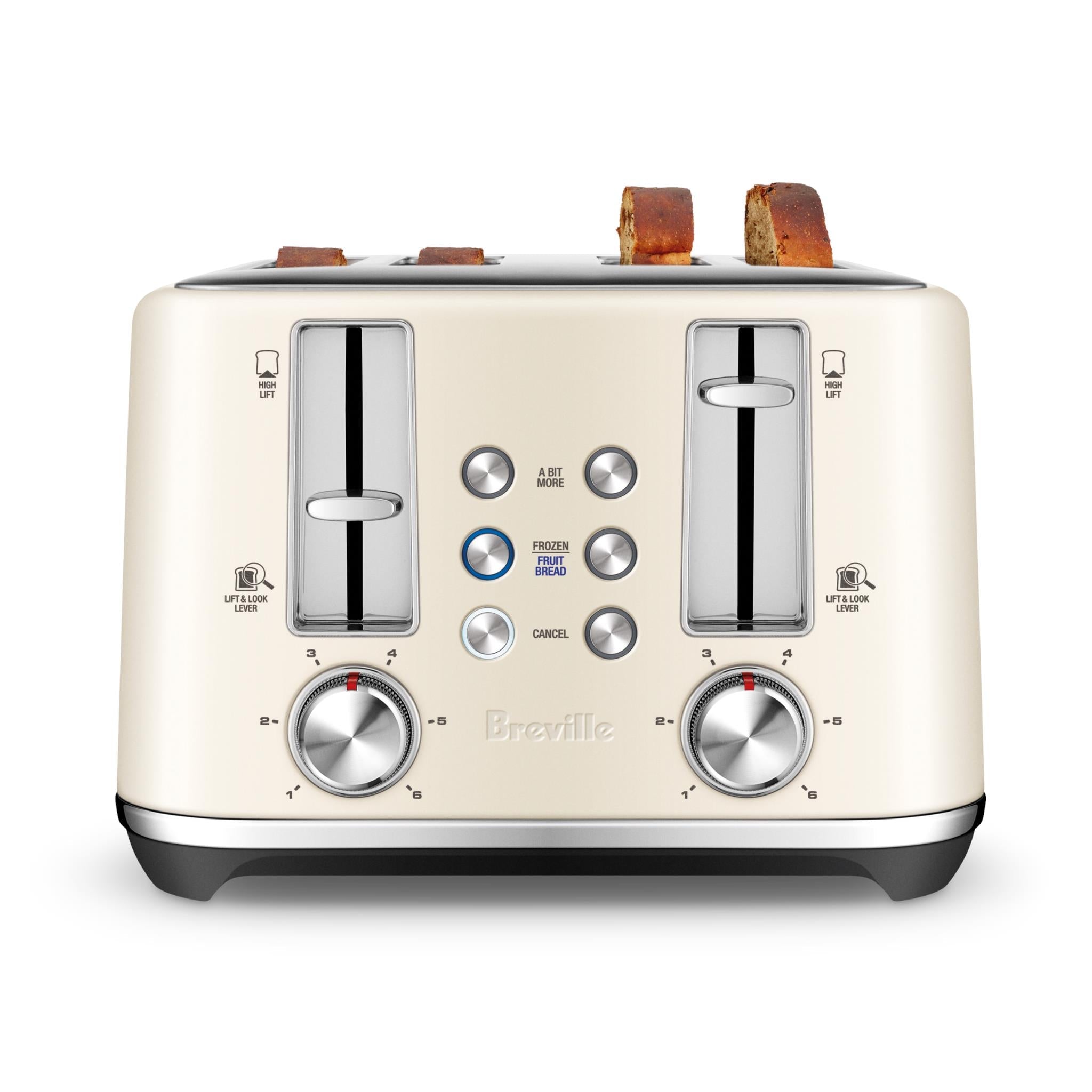 Breville The Toast Pro 4 Slice Toaster (Cream)