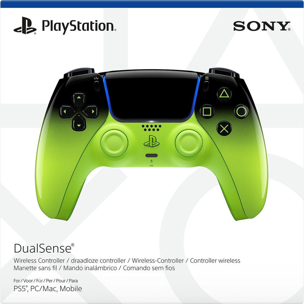 PS5 PlayStation 5 DualSense Wireless Controller - Remix Green