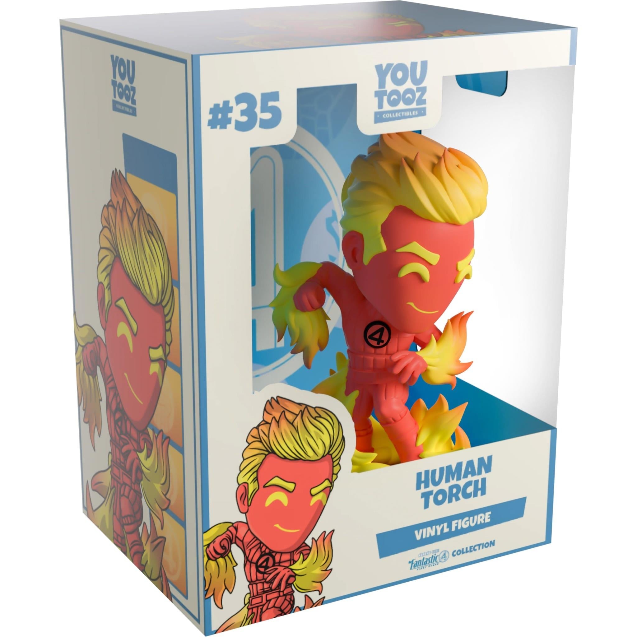 Youtooz: The Fantastic Four - Human Torch Vinyl