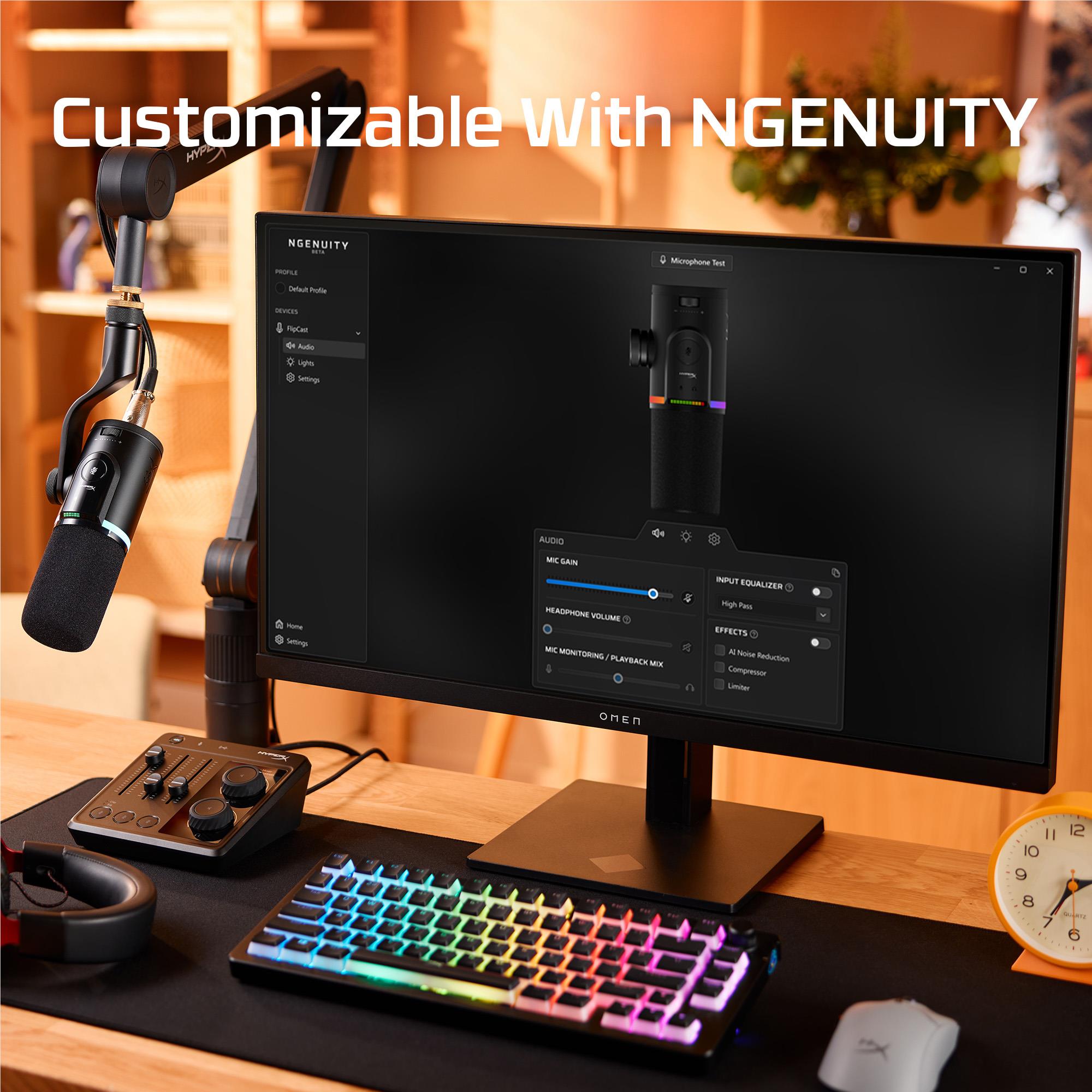 HyperX Flipcast Microphone