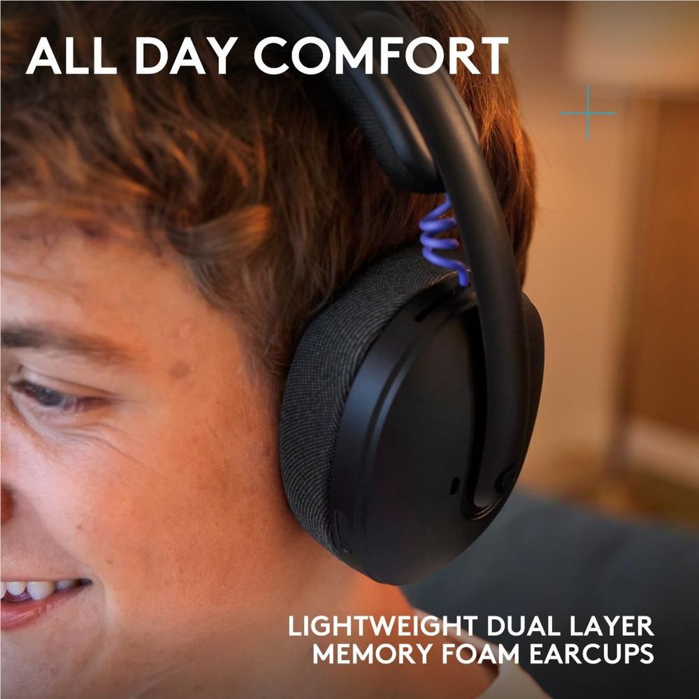 Logitech G325 LIGHTSPEED Wireless Gaming Headset (Black)