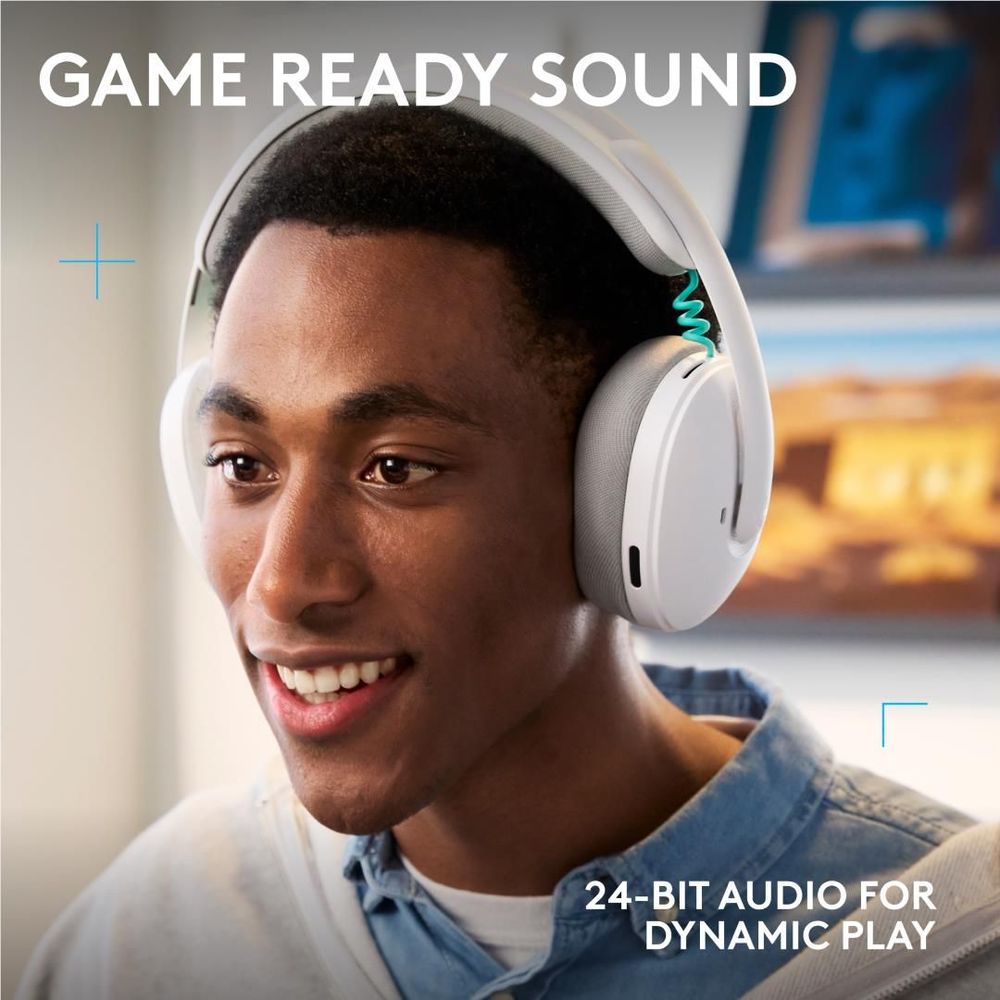 Logitech G325 LIGHTSPEED Wireless Gaming Headset (White)