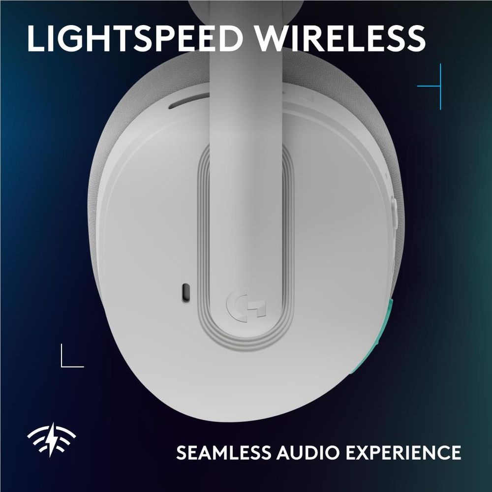 Logitech G325 LIGHTSPEED Wireless Gaming Headset (White)