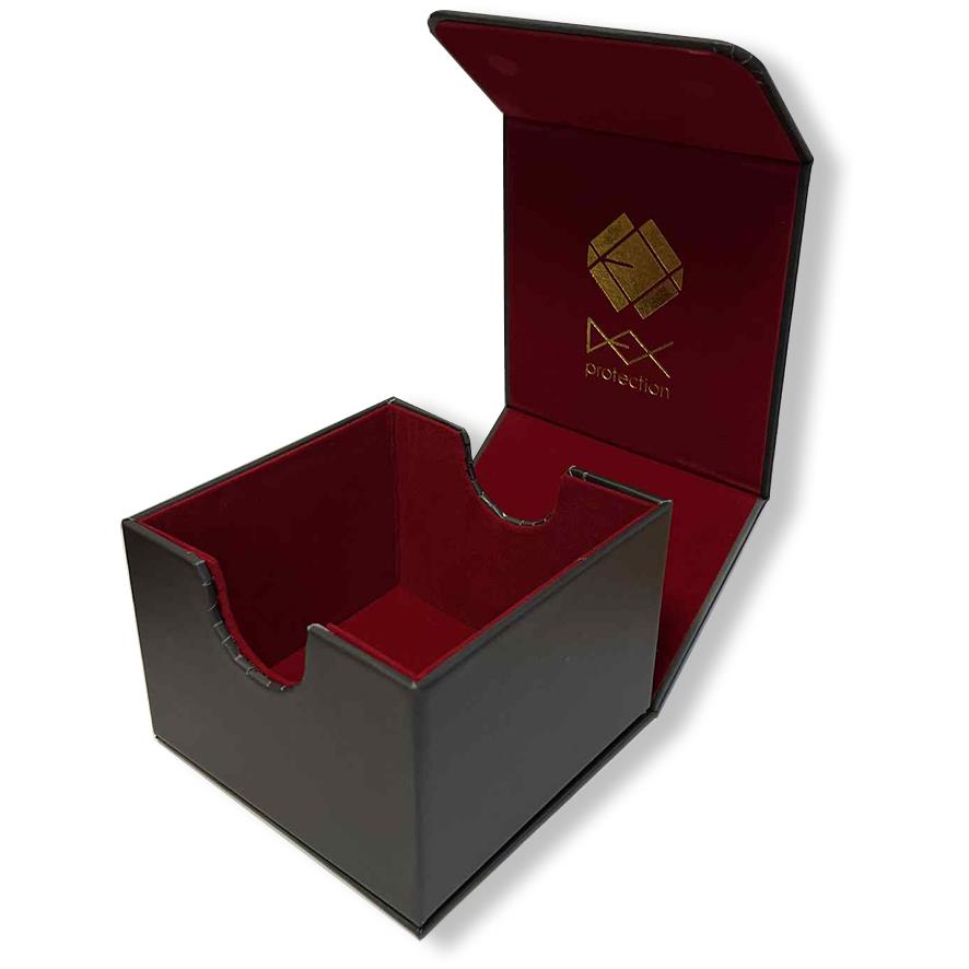 Dex Protection/Geek Culture Side Loading Deck Box [133ct] (Black)