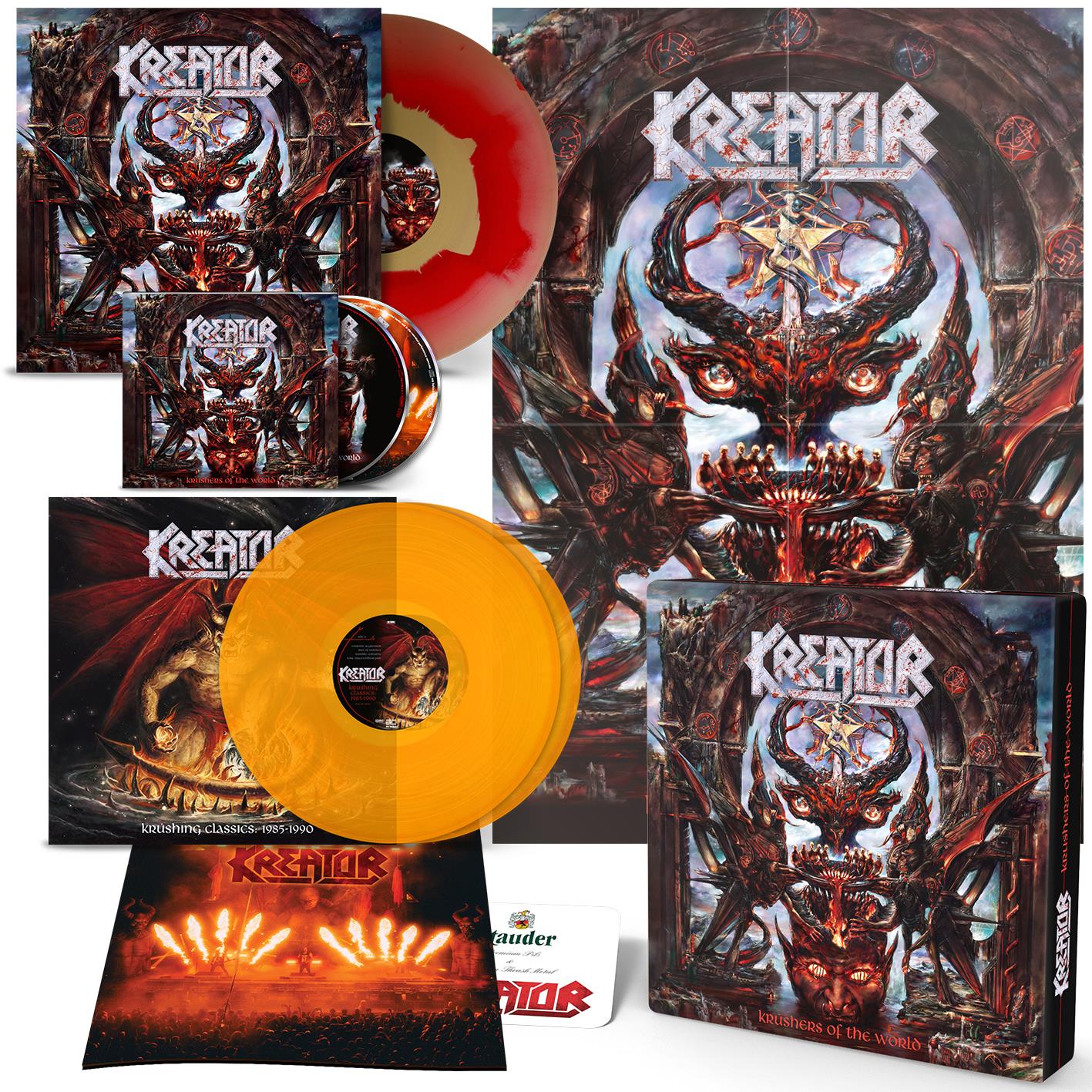 Krushers Of The World (Super Deluxe Boxset) - By: Kreator