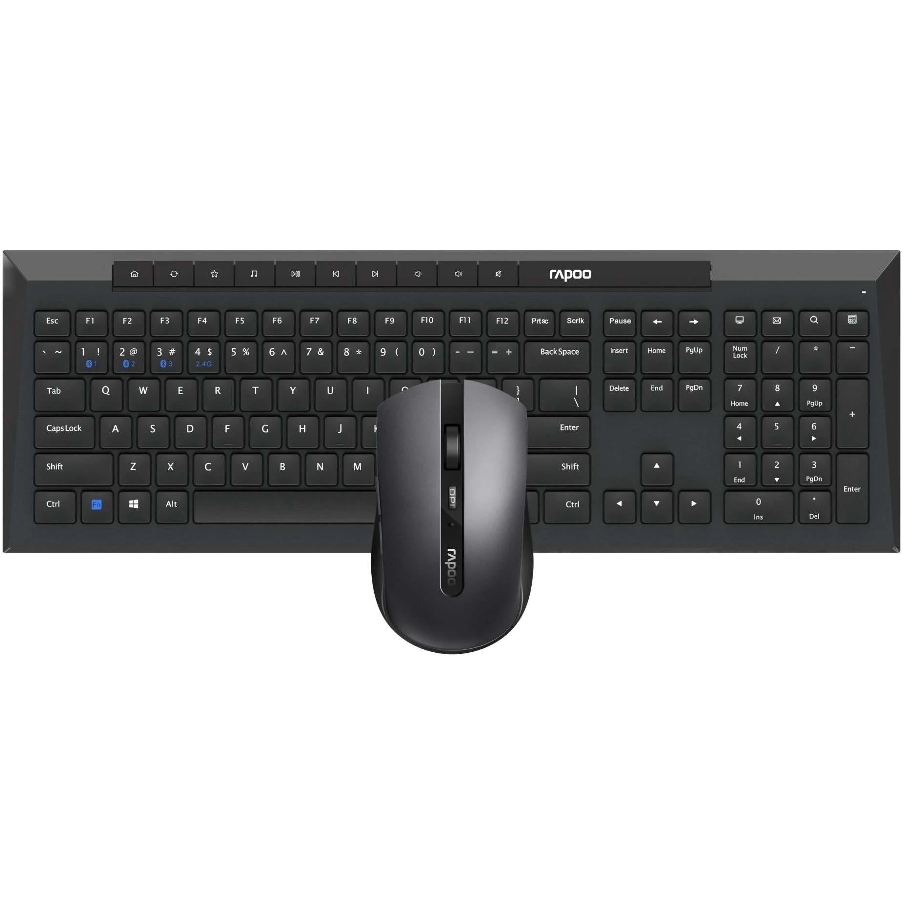 Rapoo 8210M Multi-mode Wireless Keyboard and Mouse
