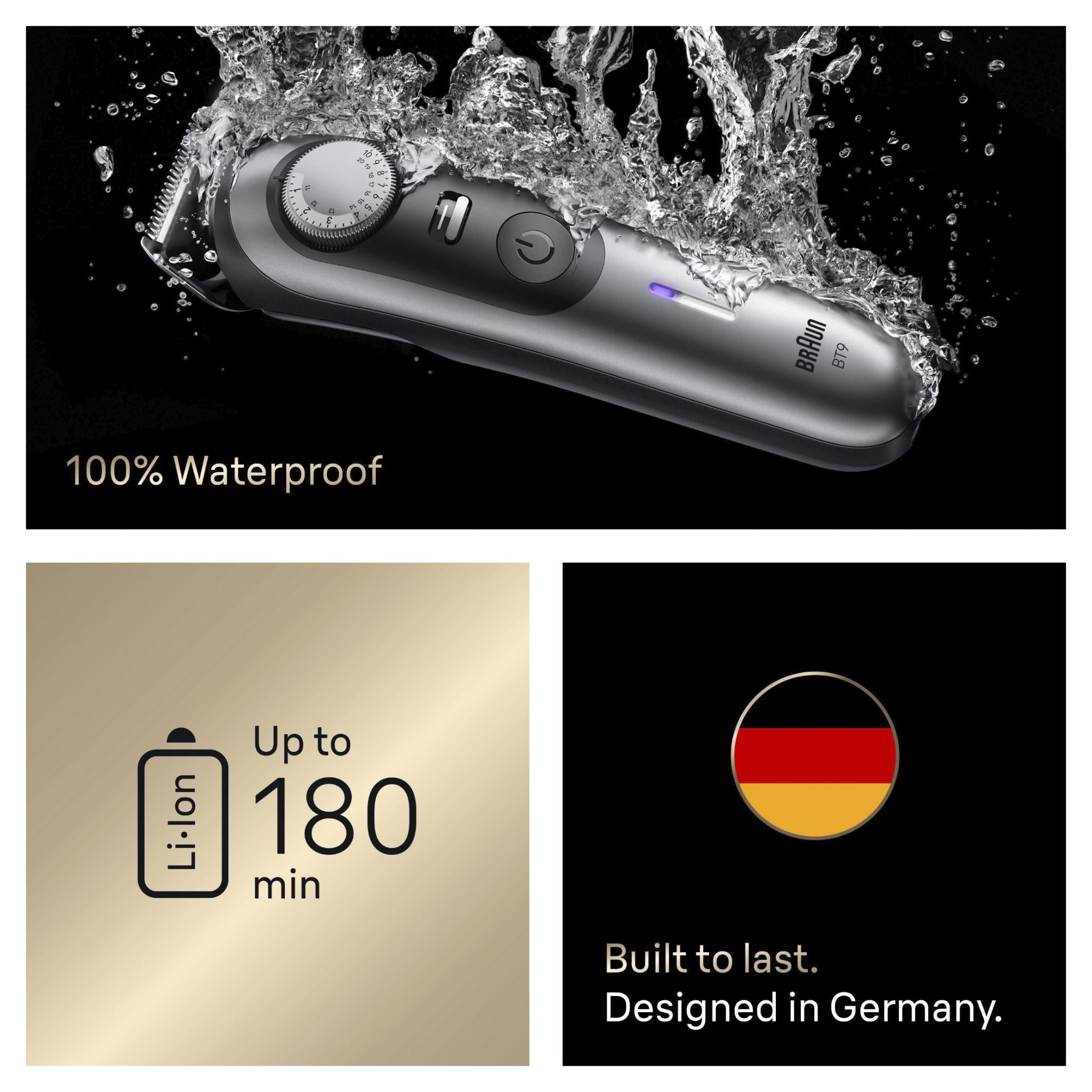 Braun BT9520 Series 9 Beard Trimmer