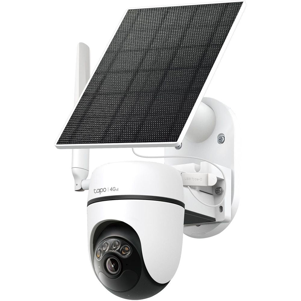 TP-Link Tapo C615G Solar-Powered Pan/Tilt 4G LTE Security Camera Kit