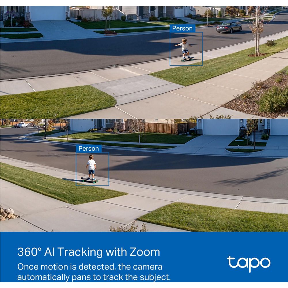 TP-Link Tapo C615F Solar-Powered Floodlight Pan/Tilt Security Camera Kit