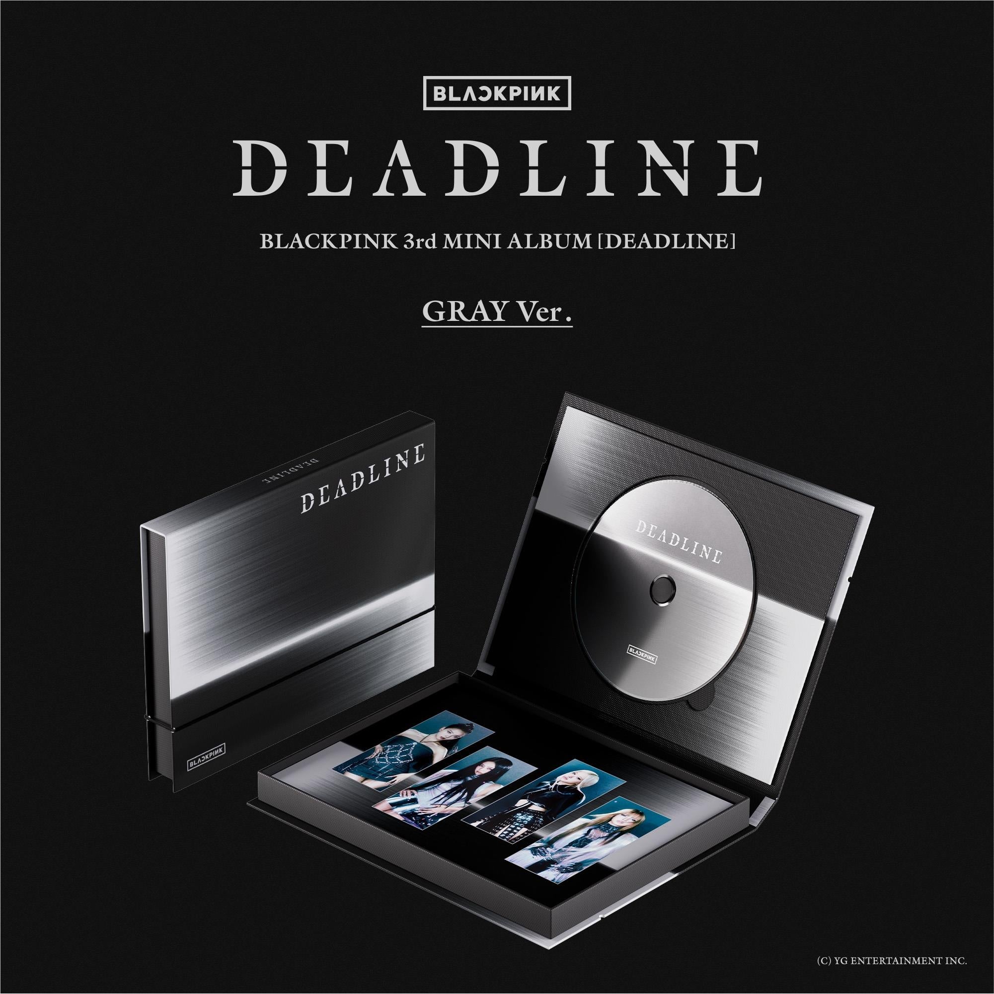 BLACKPINK 3rd MINI ALBUM [DEADLINE] GRAY Ver., By: Blackpink