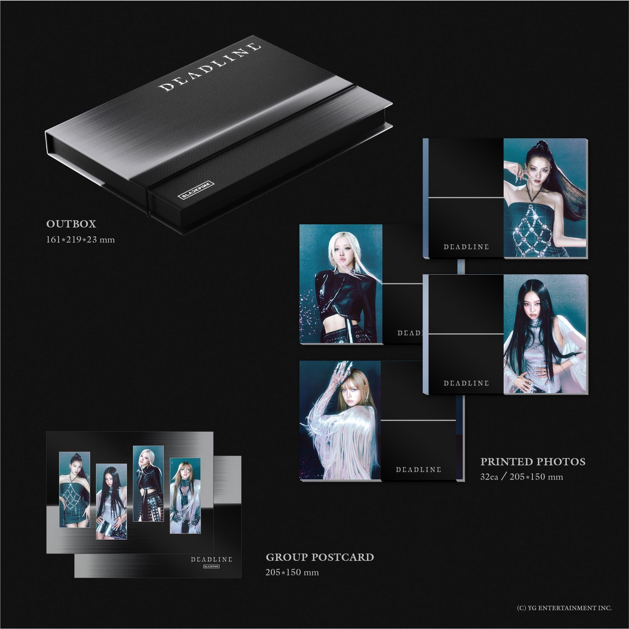 BLACKPINK 3rd MINI ALBUM [DEADLINE] GRAY Ver., By: Blackpink
