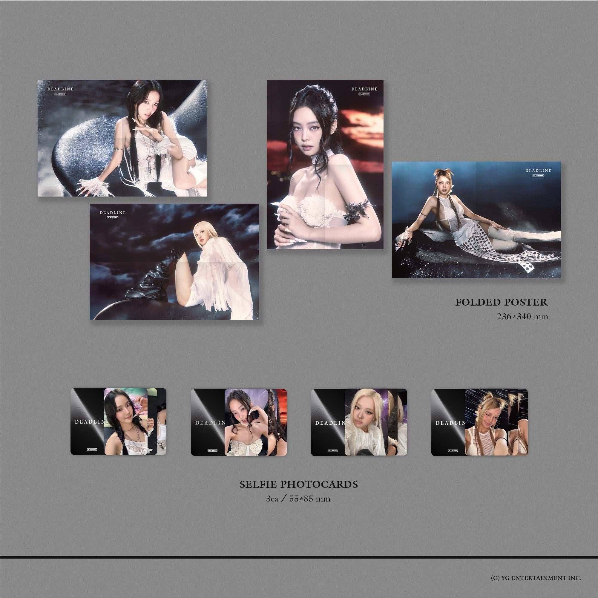BLACKPINK 3rd MINI ALBUM [DEADLINE] SILVER Ver._JISOO, By: Blackpink