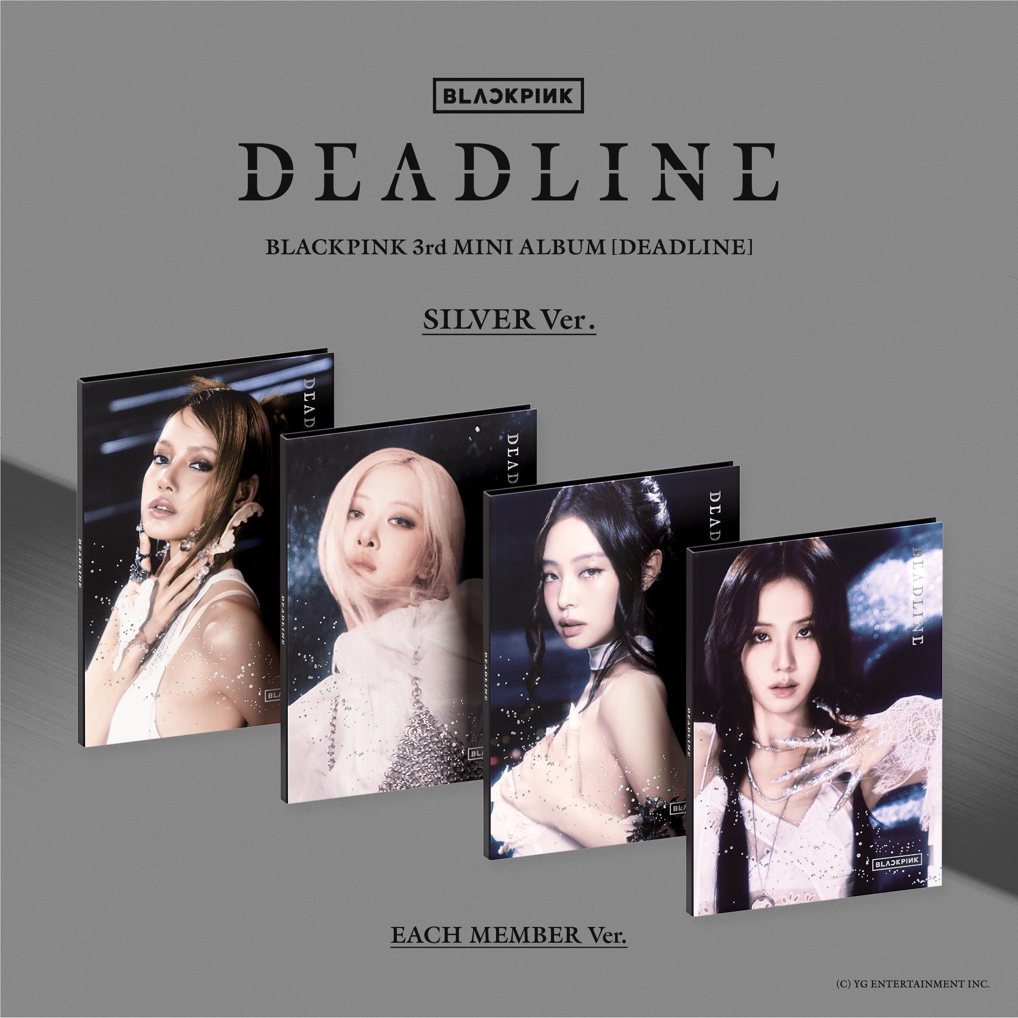 BLACKPINK 3rd MINI ALBUM [DEADLINE] SILVER Ver._JENNIE, By: Blackpink
