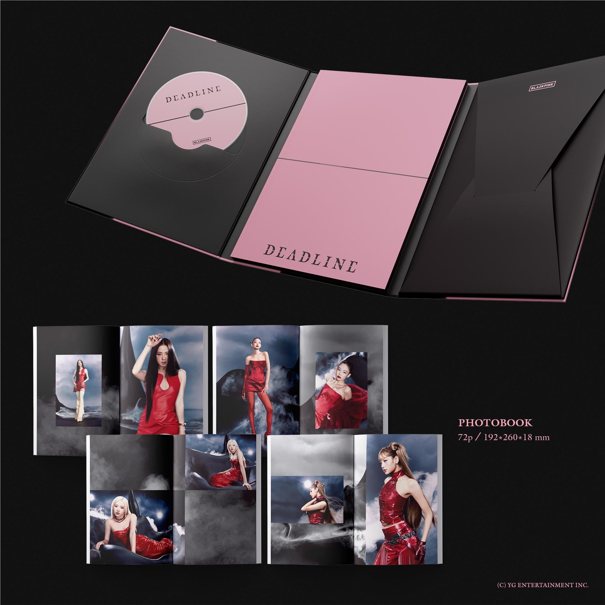 BLACKPINK 3rd MINI ALBUM [DEADLINE] BLACK Ver., By: Blackpink