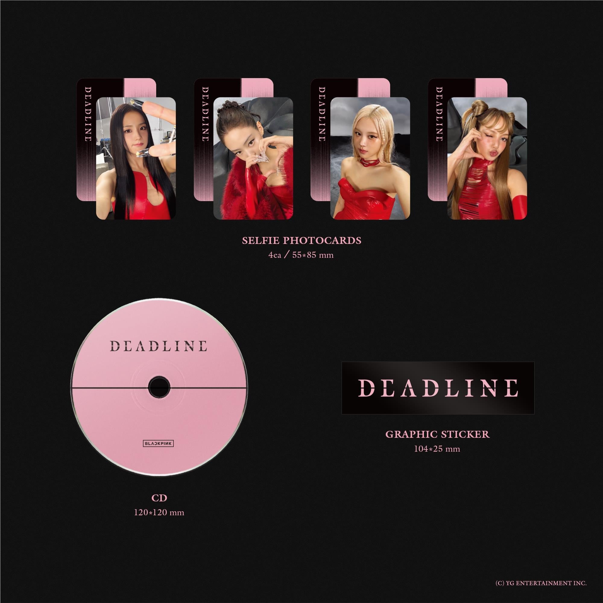BLACKPINK 3rd MINI ALBUM [DEADLINE] BLACK Ver., By: Blackpink