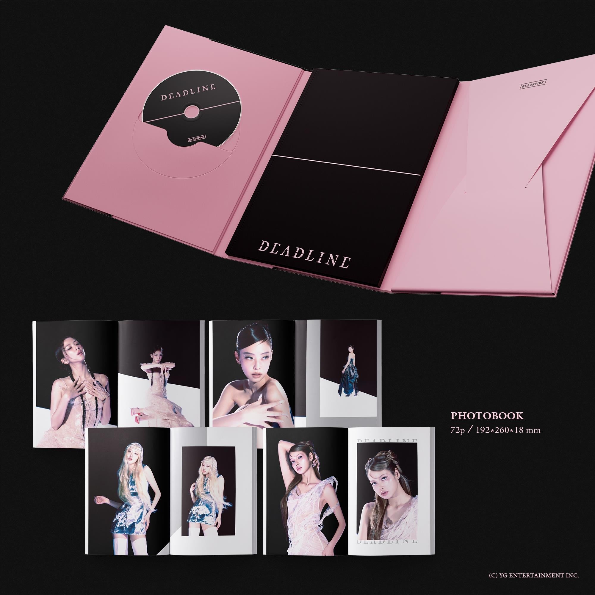 BLACKPINK 3rd MINI ALBUM [DEADLINE] PINK Ver., By: Blackpink