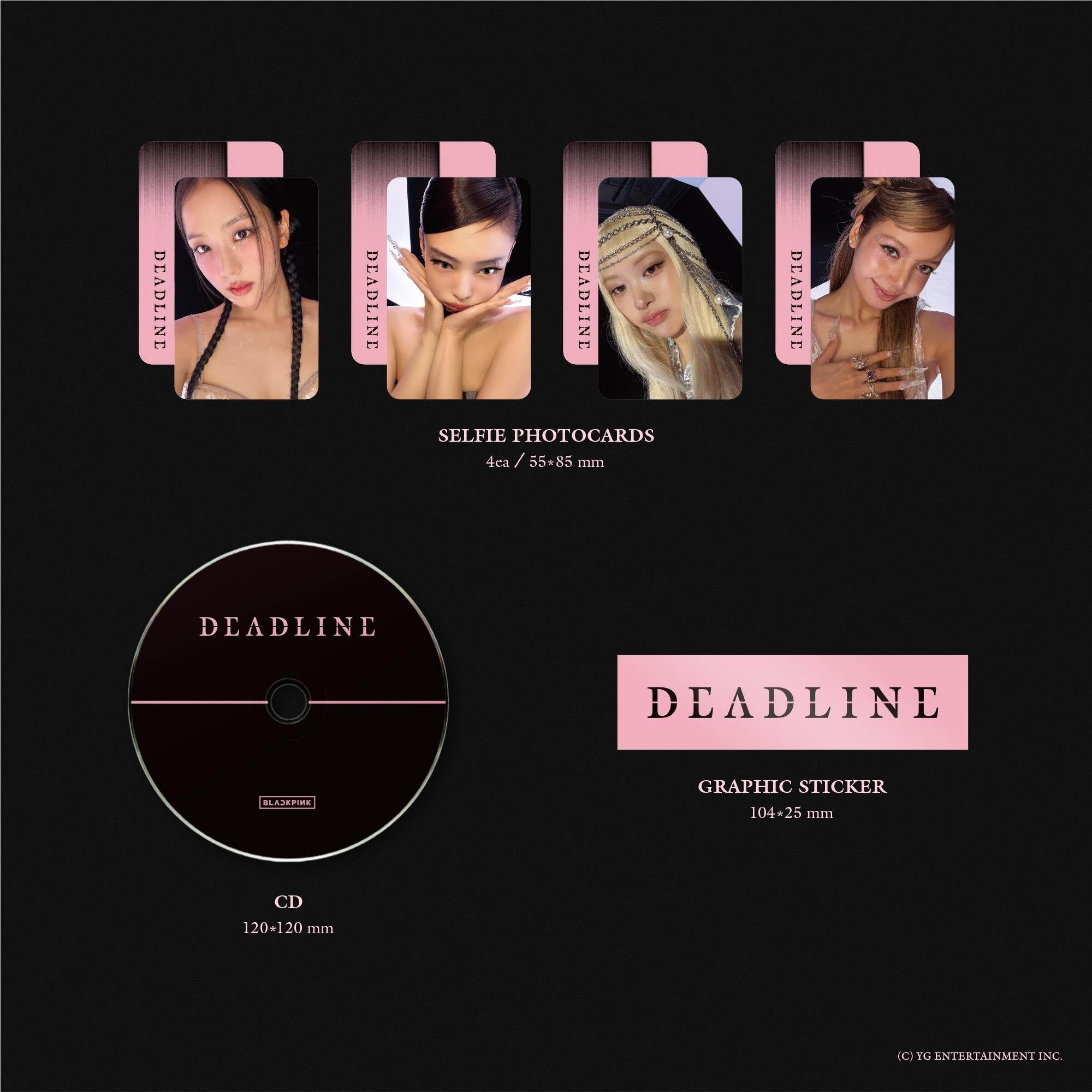 BLACKPINK 3rd MINI ALBUM [DEADLINE] PINK Ver., By: Blackpink
