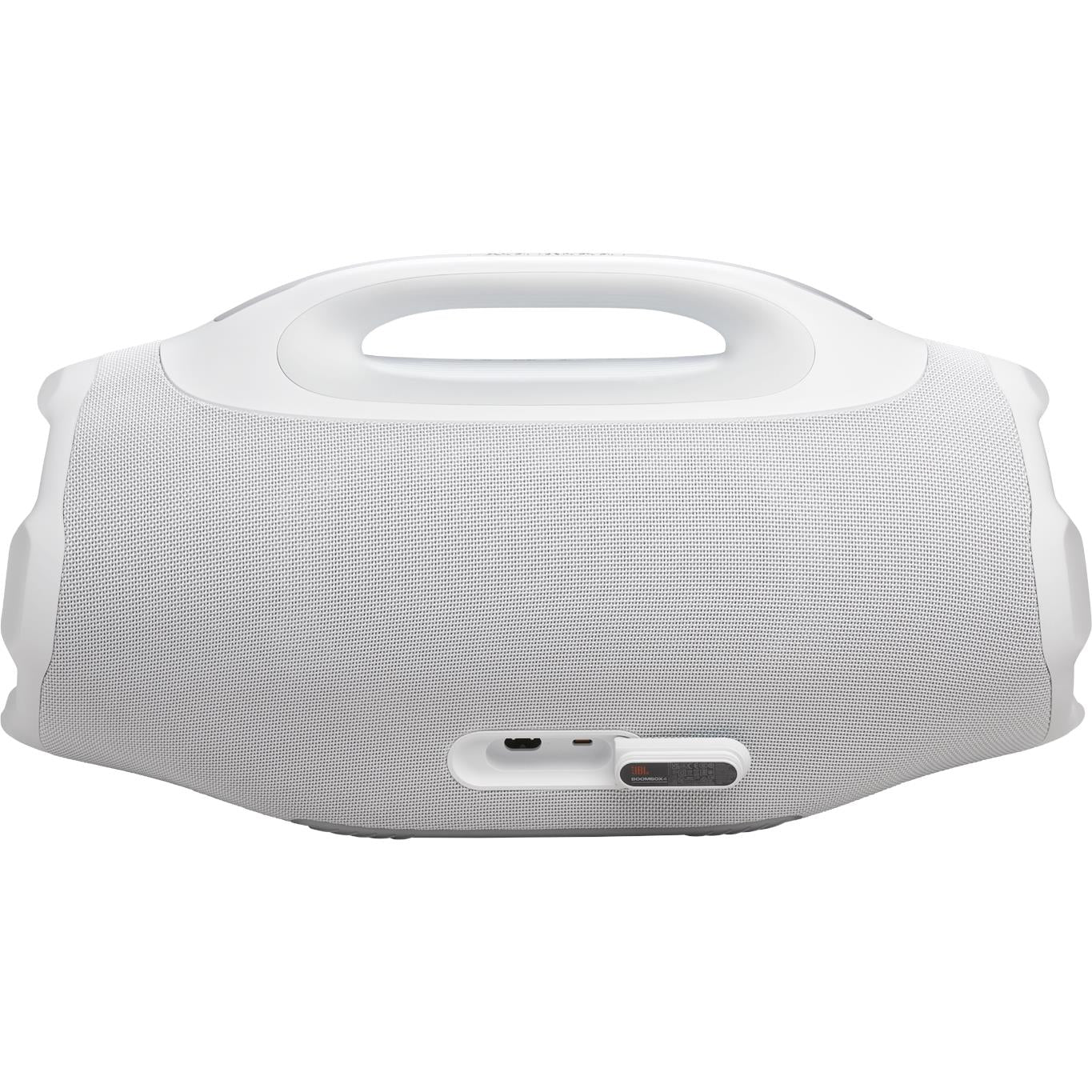JBL Boombox 4 Portable Bluetooth Speaker (White)