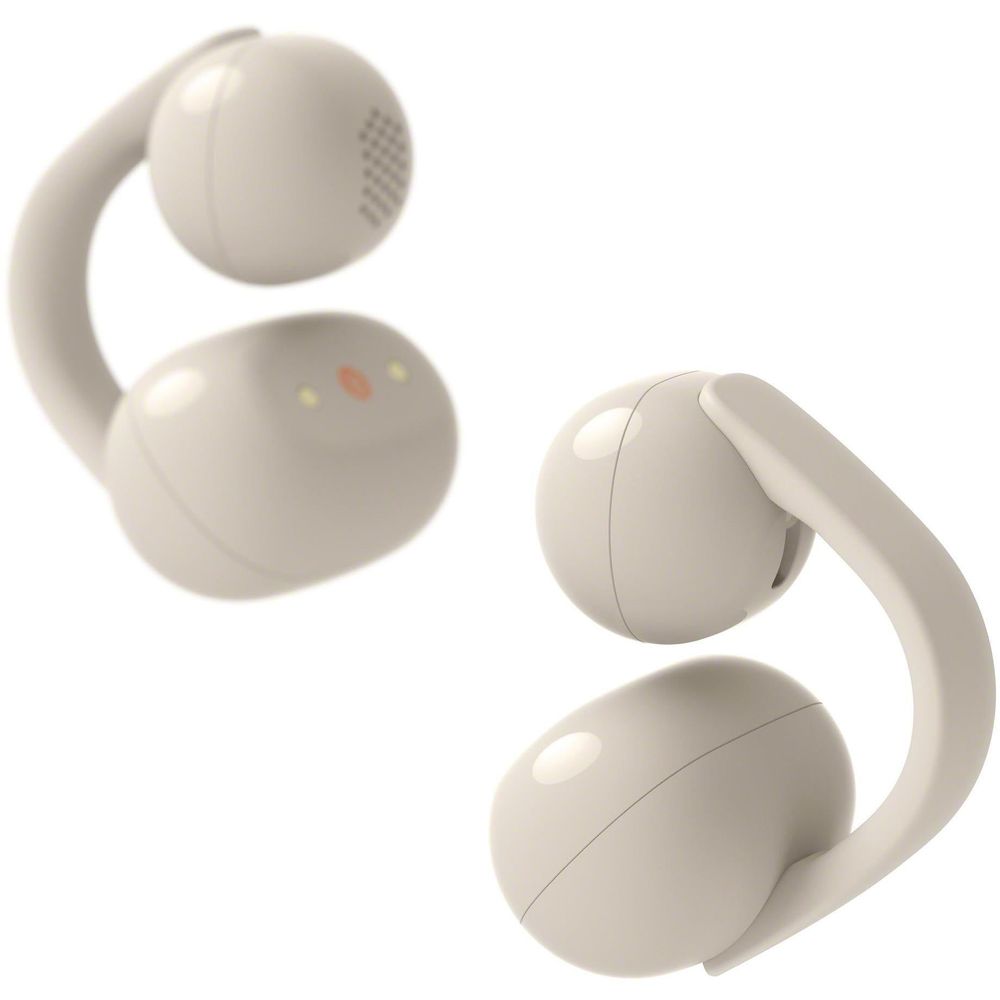 Sony LinkBuds Clip Truly Wireless Earbuds (Greige)