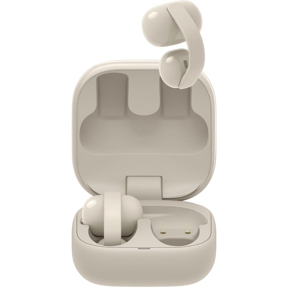 Sony LinkBuds Clip Truly Wireless Earbuds (Greige)