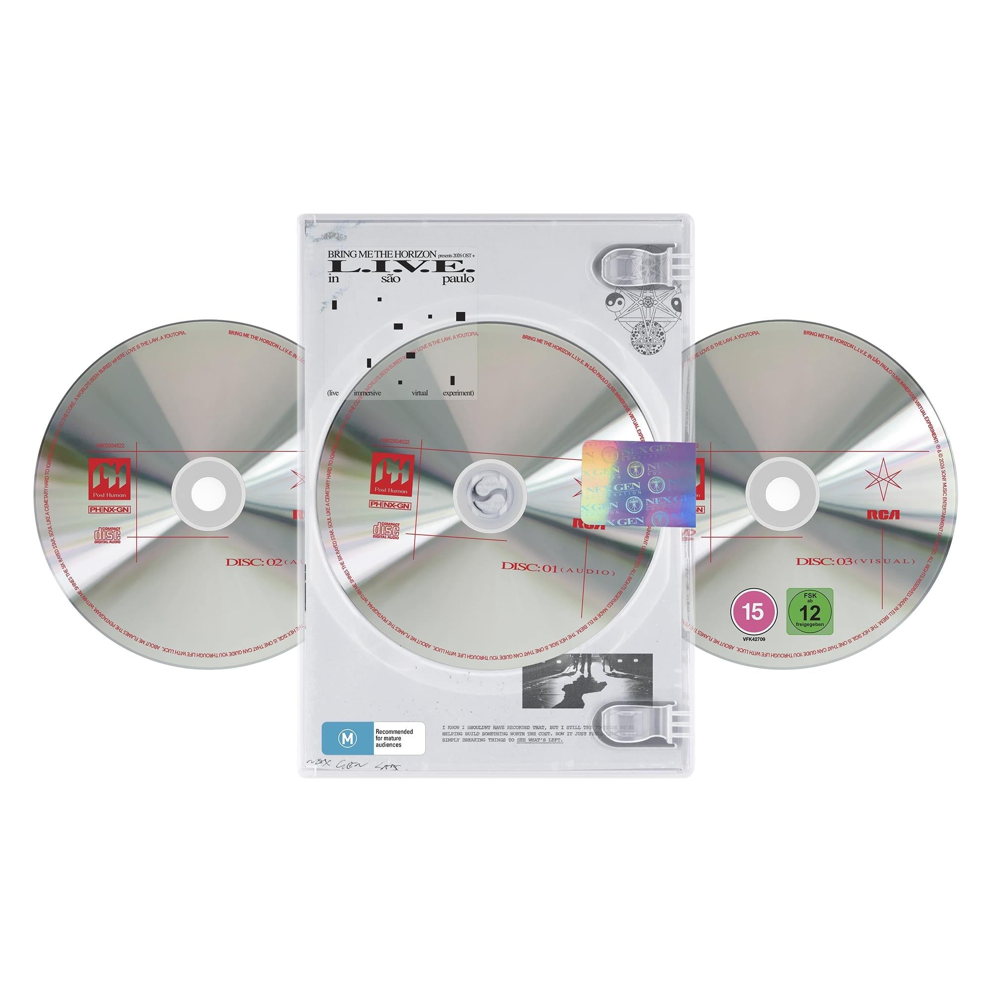 L.I.V.E. IN SÃO PAULO (Live Immersive Virtual Experiment) (2CD + DVD), By: Bring Me The Horizon
