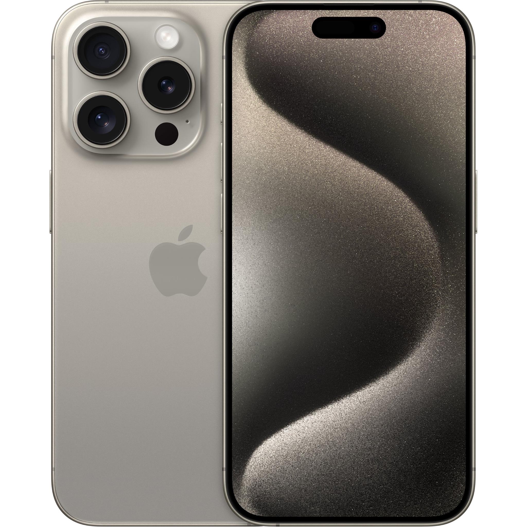 Apple iPhone 15 Pro 256GB (Natural Titanium) [~Refurbished: Excellent]