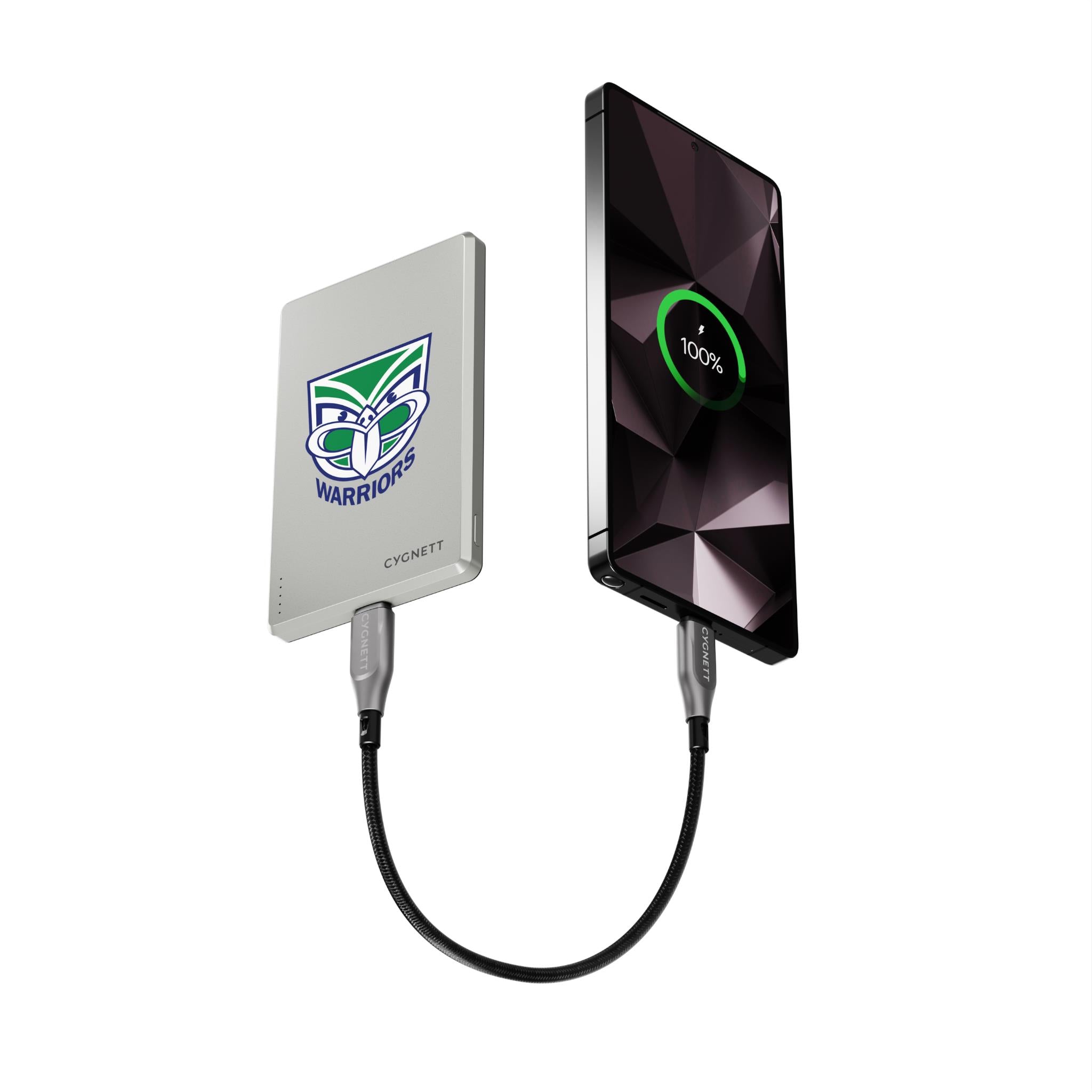 Cygnett Magnetic Wireless Power Bank [5K] (Warriors)