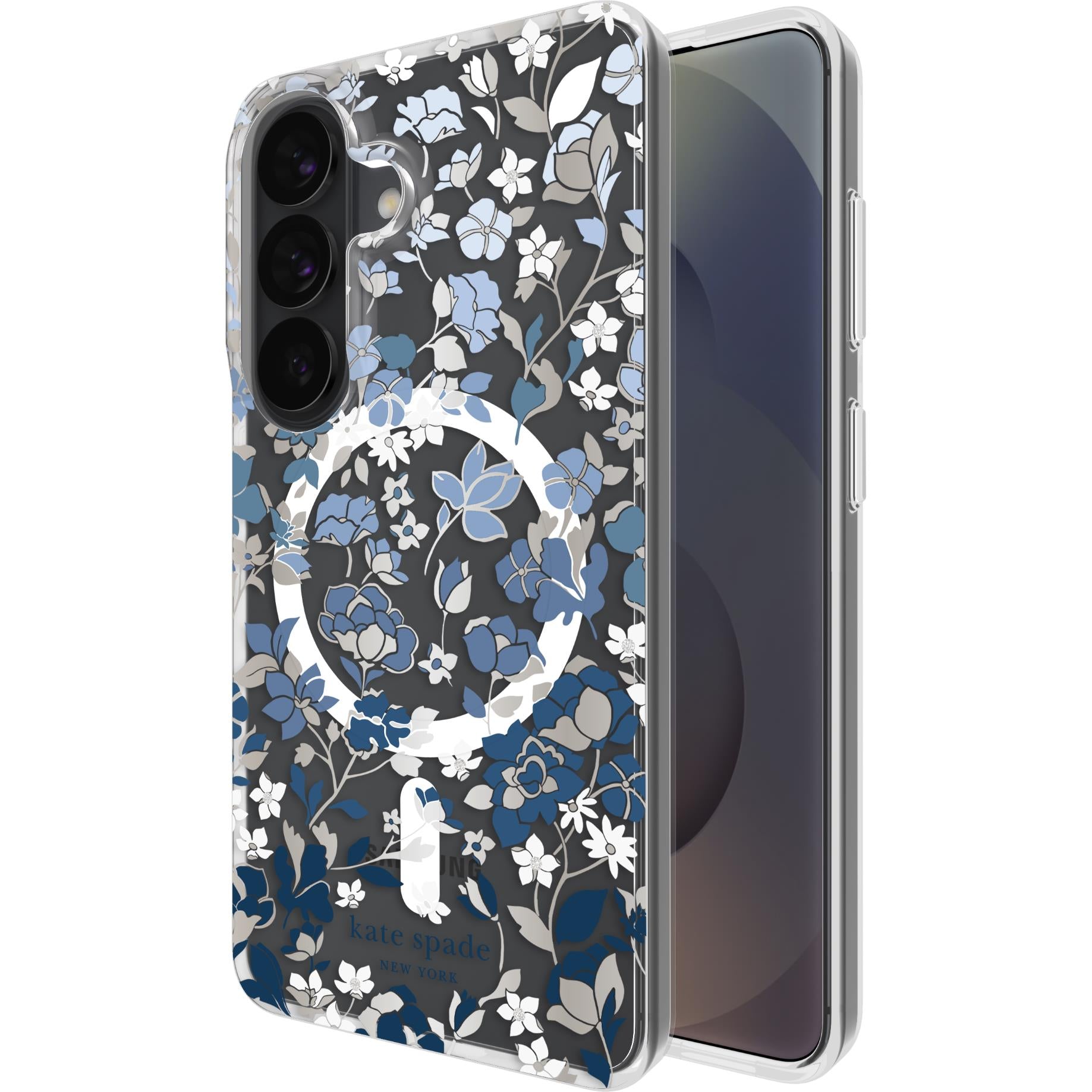 Kate Spade Protective Case for Samsung Galaxy S26 Ultra (Flowerbed Blue)