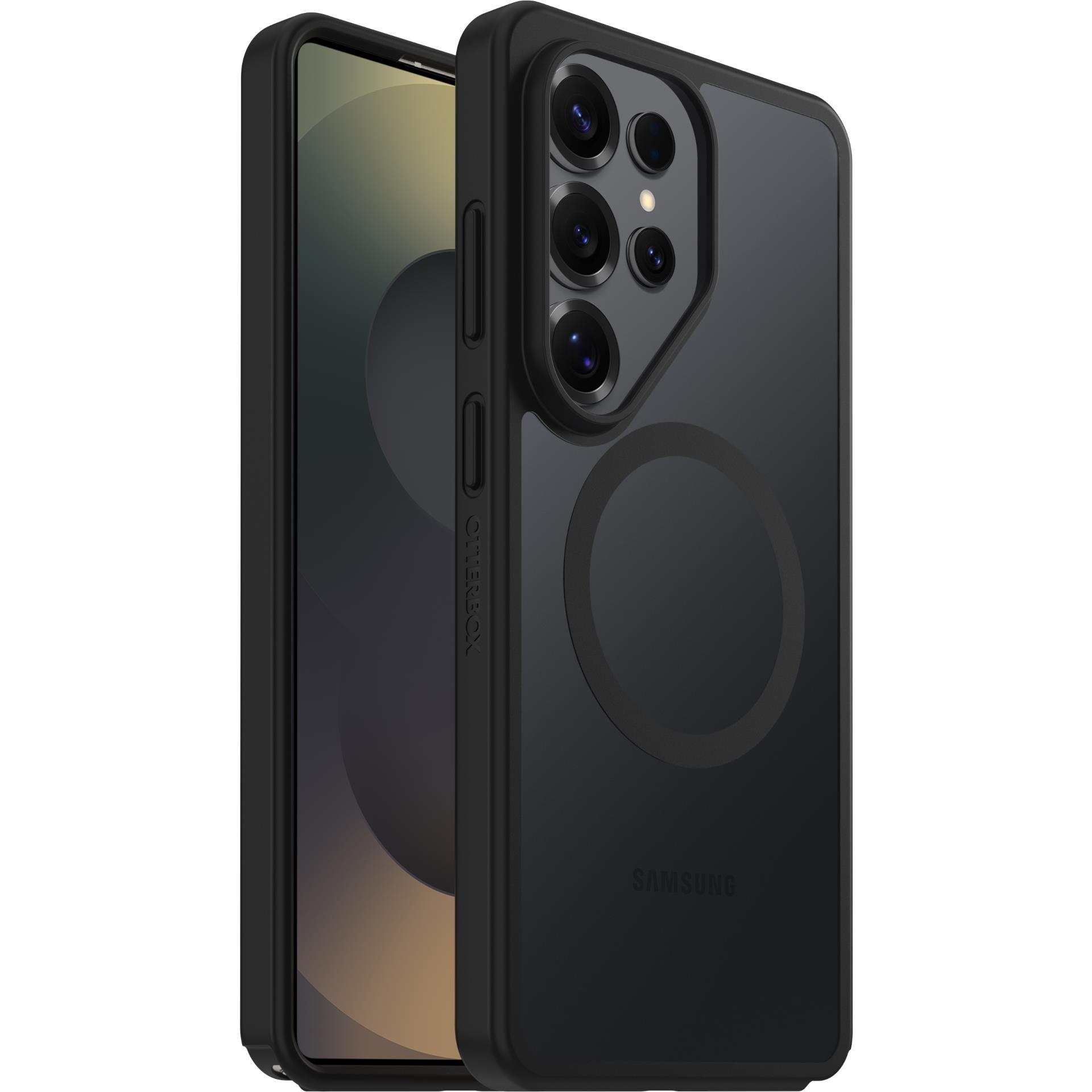 OtterBox React Case for Samsung Galaxy S26 Ultra (Black Crystal)