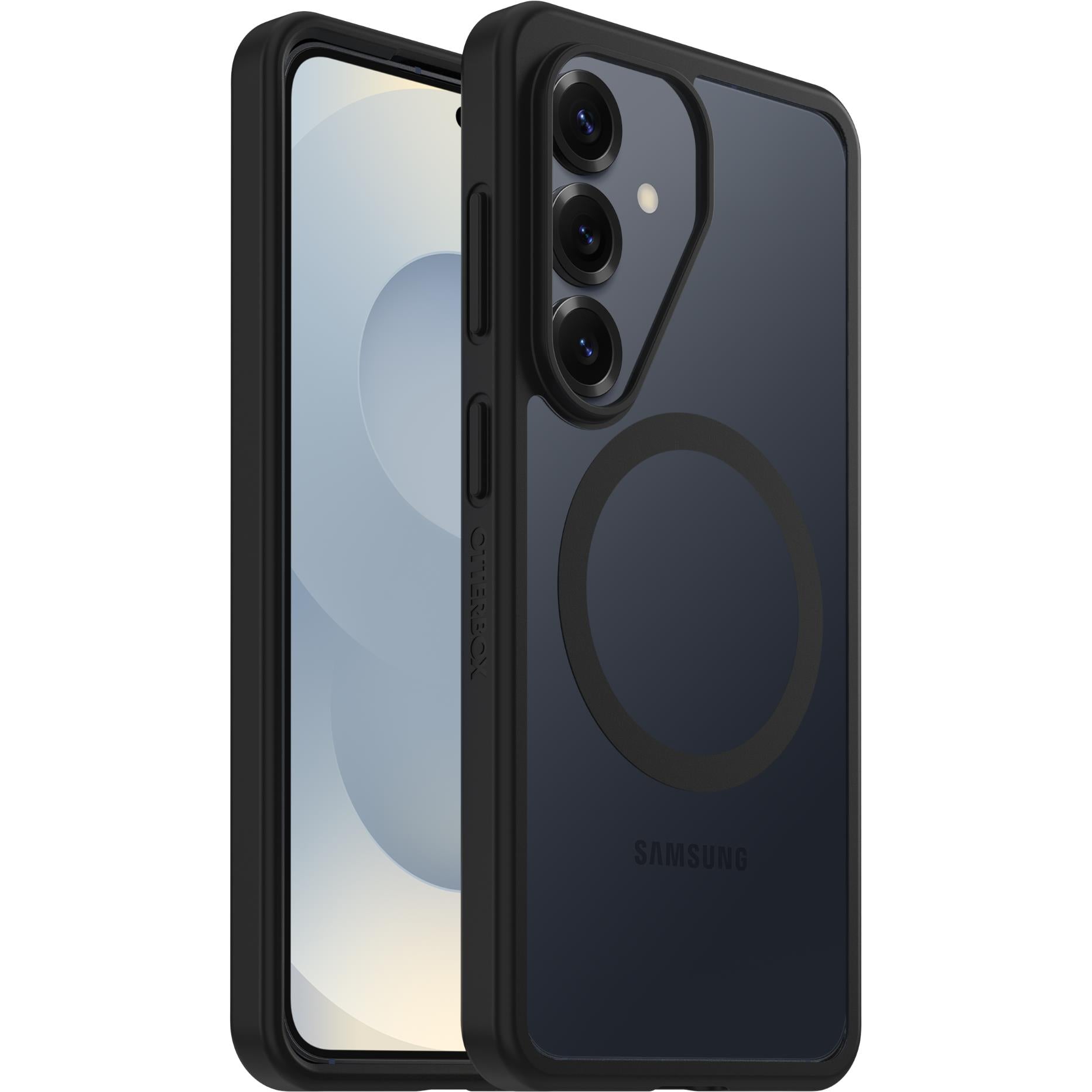 OtterBox React Case for Samsung Galaxy S26 (Black Crystal)