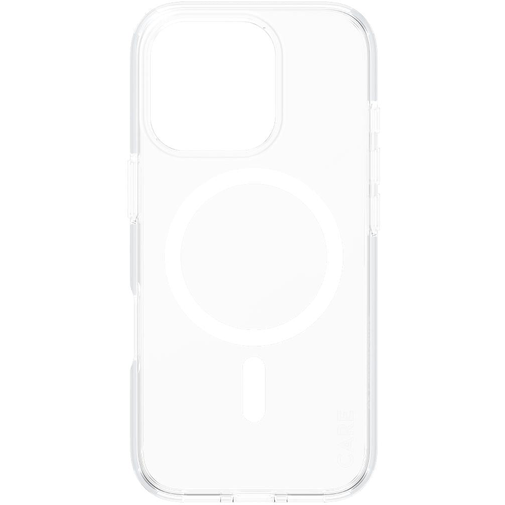 CARE by Panzer Urban Combat Case for Apple iPhone 16 Pro (White/Clear)