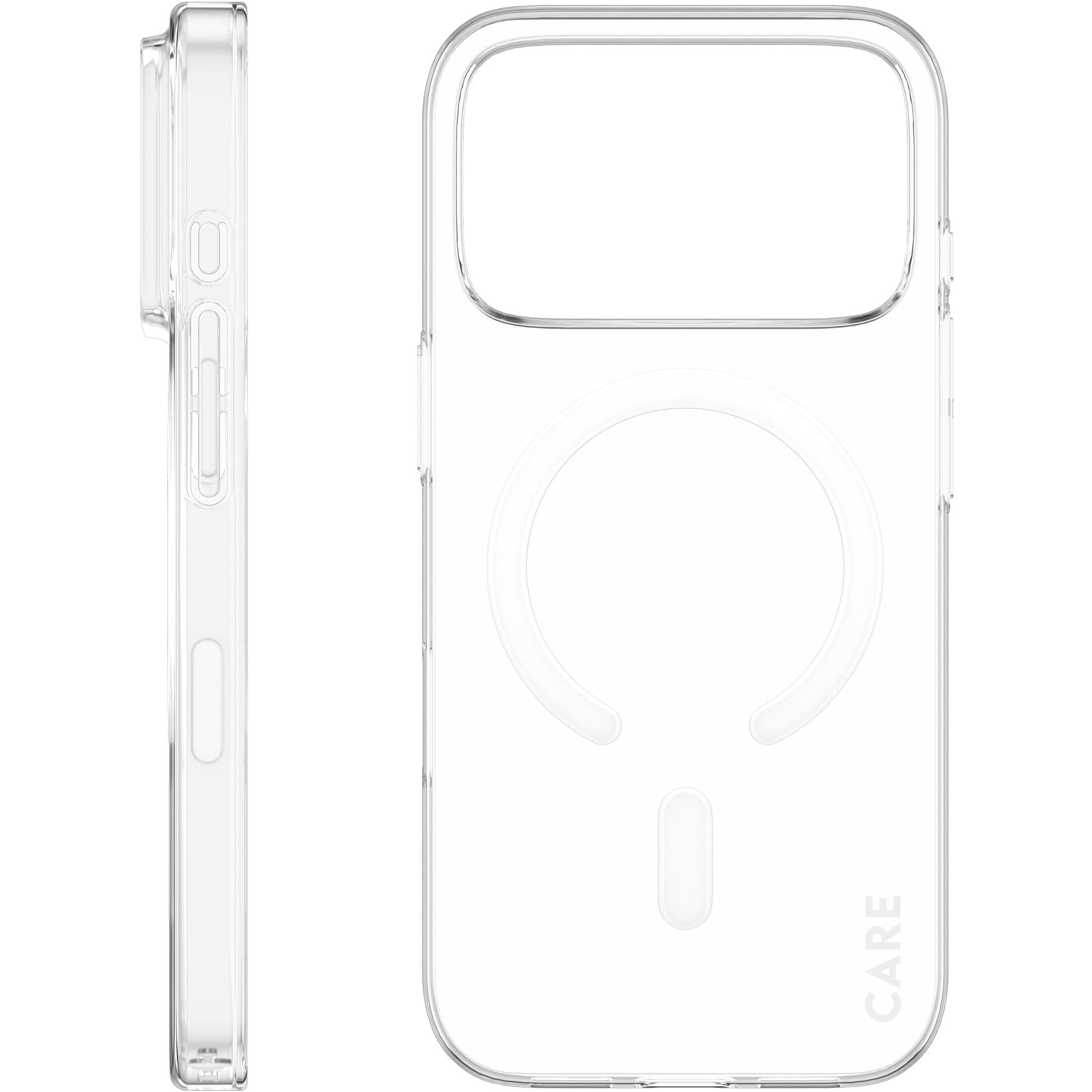 CARE by Panzer Slim Case for Apple iPhone 17 Pro (Clear)
