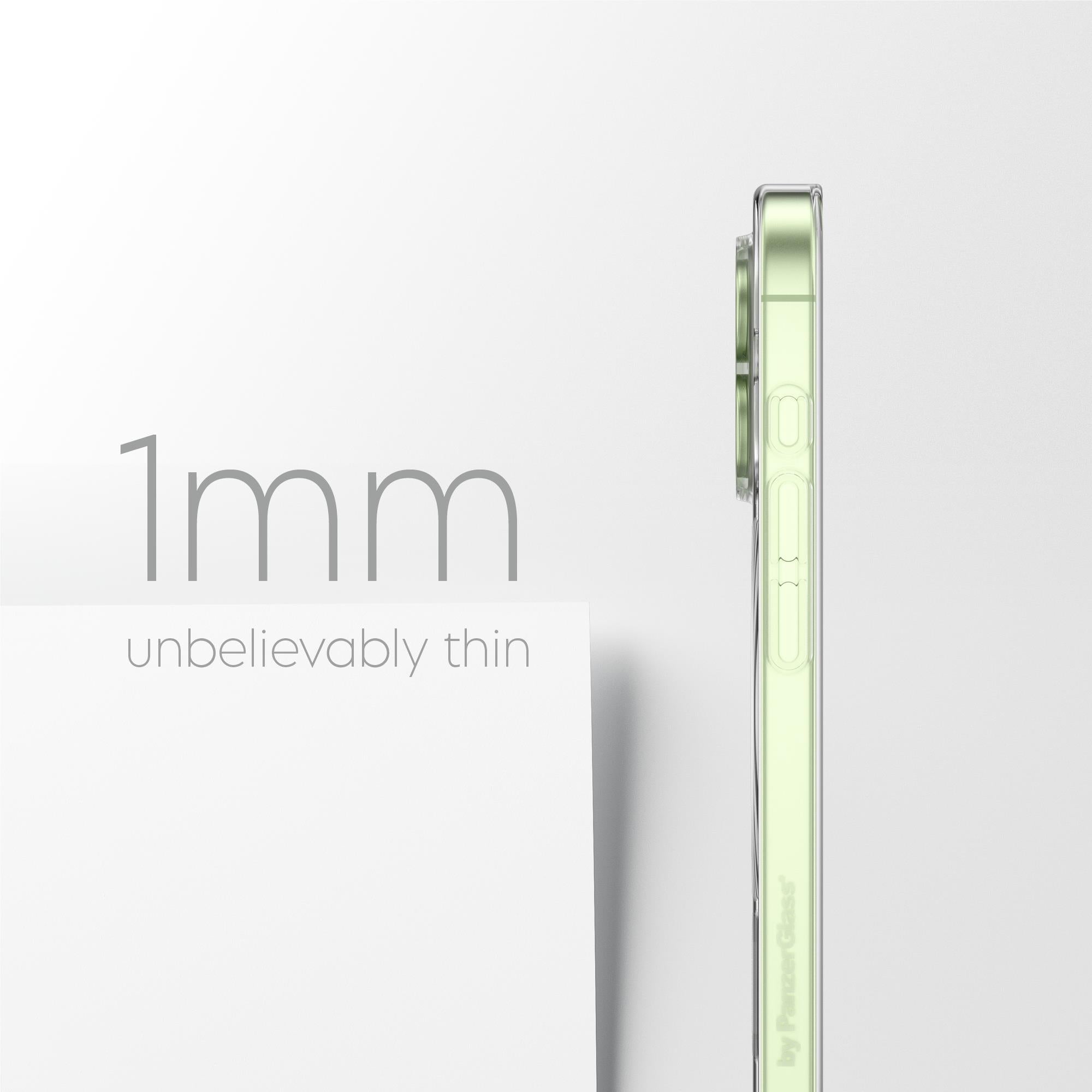 CARE by Panzer Slim Case for Apple iPhone 17 (Clear)