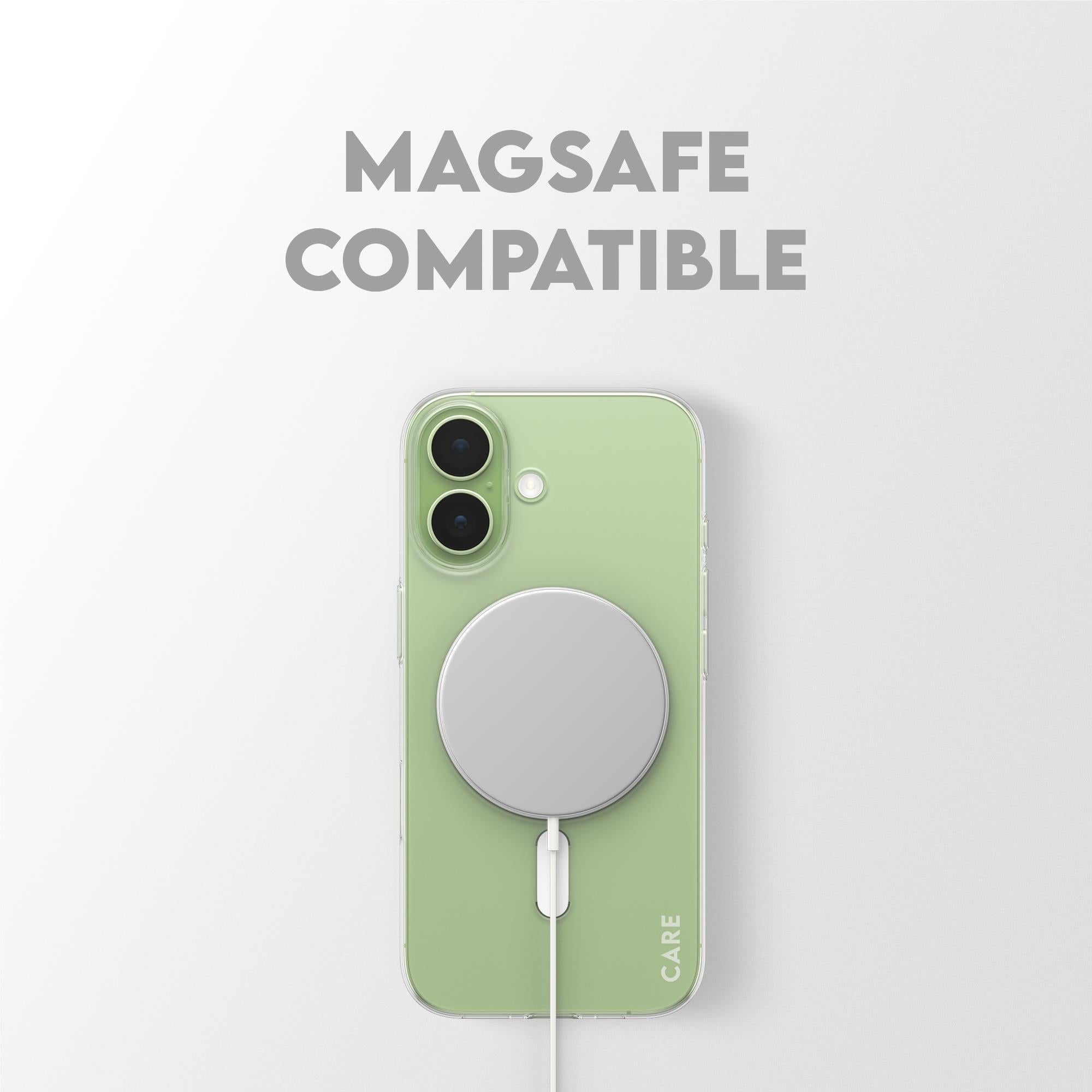 CARE by Panzer Slim Case for Apple iPhone 17 (Clear)