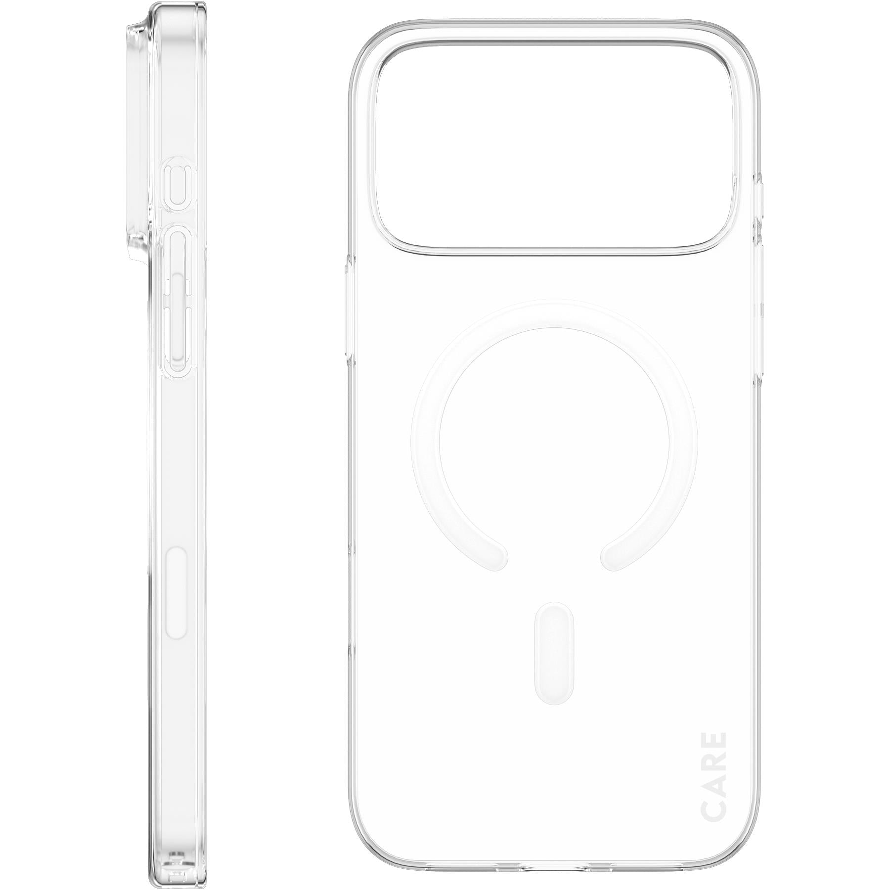 CARE by Panzer Slim Case for Apple iPhone 17 Pro Max (Clear)