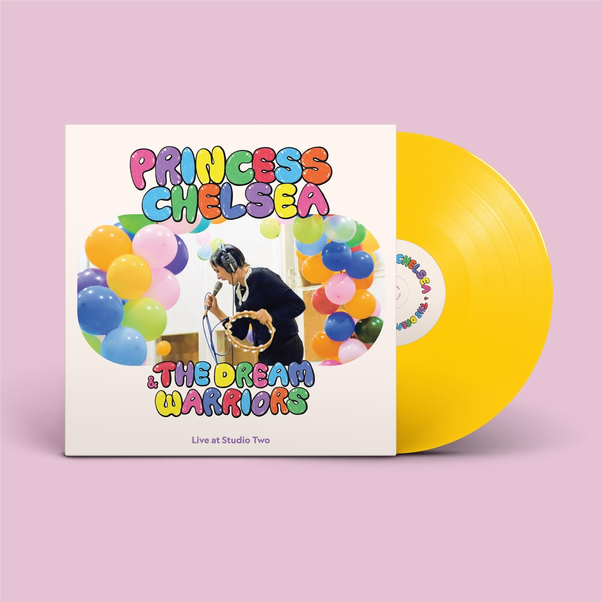 Live At Studio Two (Yellow Vinyl) - By: Princes Chelsea & The Dream Warriors