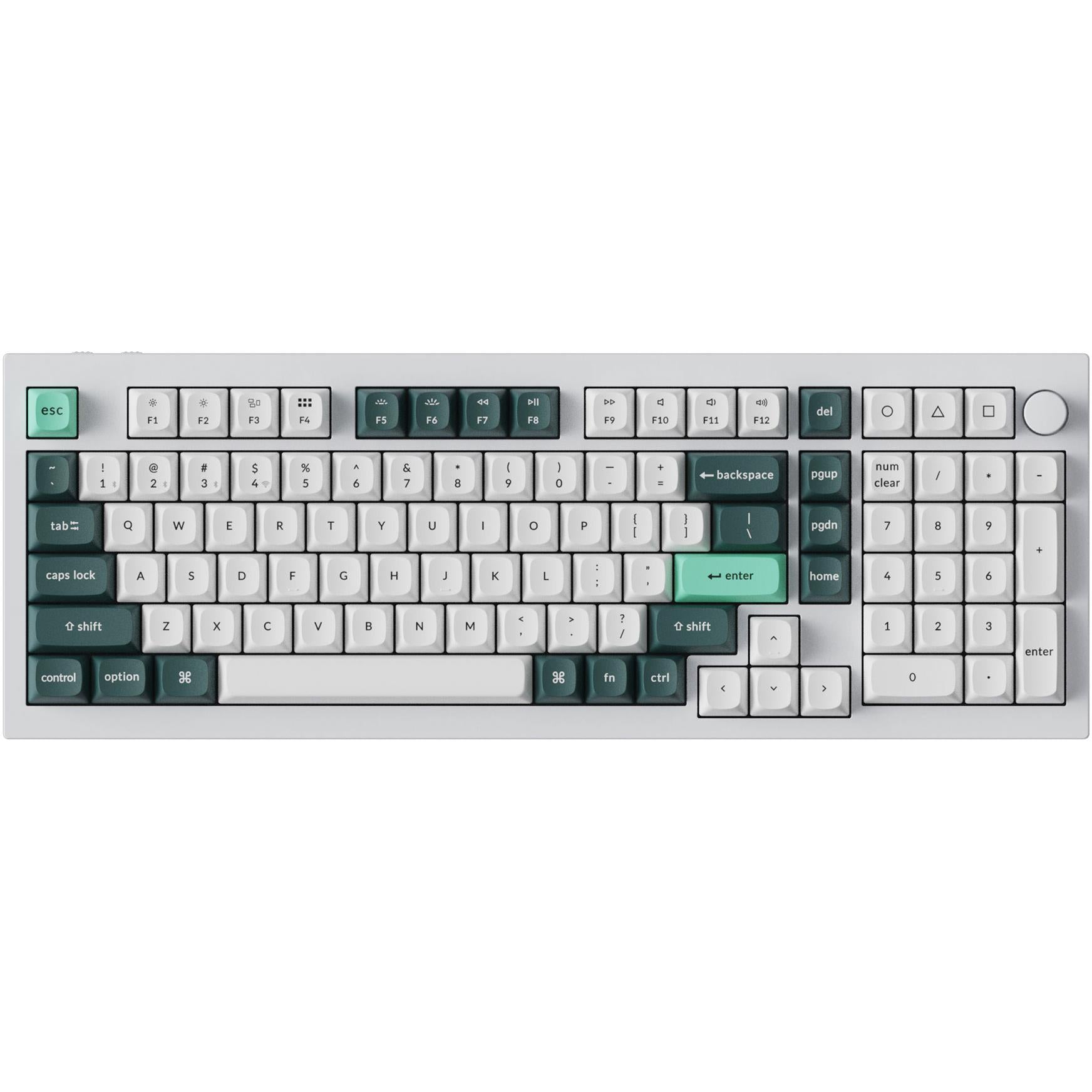 Keychron Q5 HE QMK Wireless Keyboard (Shell White)