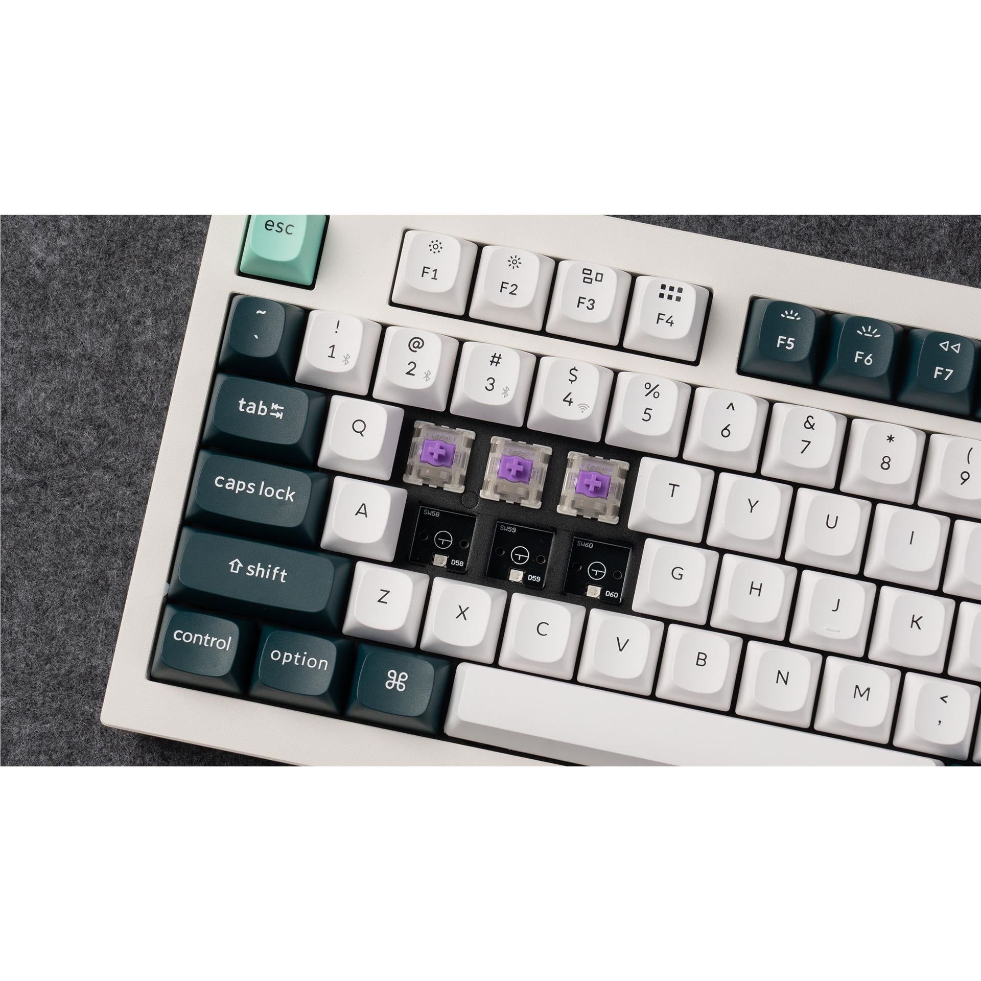 Keychron Q5 HE QMK Wireless Keyboard (Shell White)