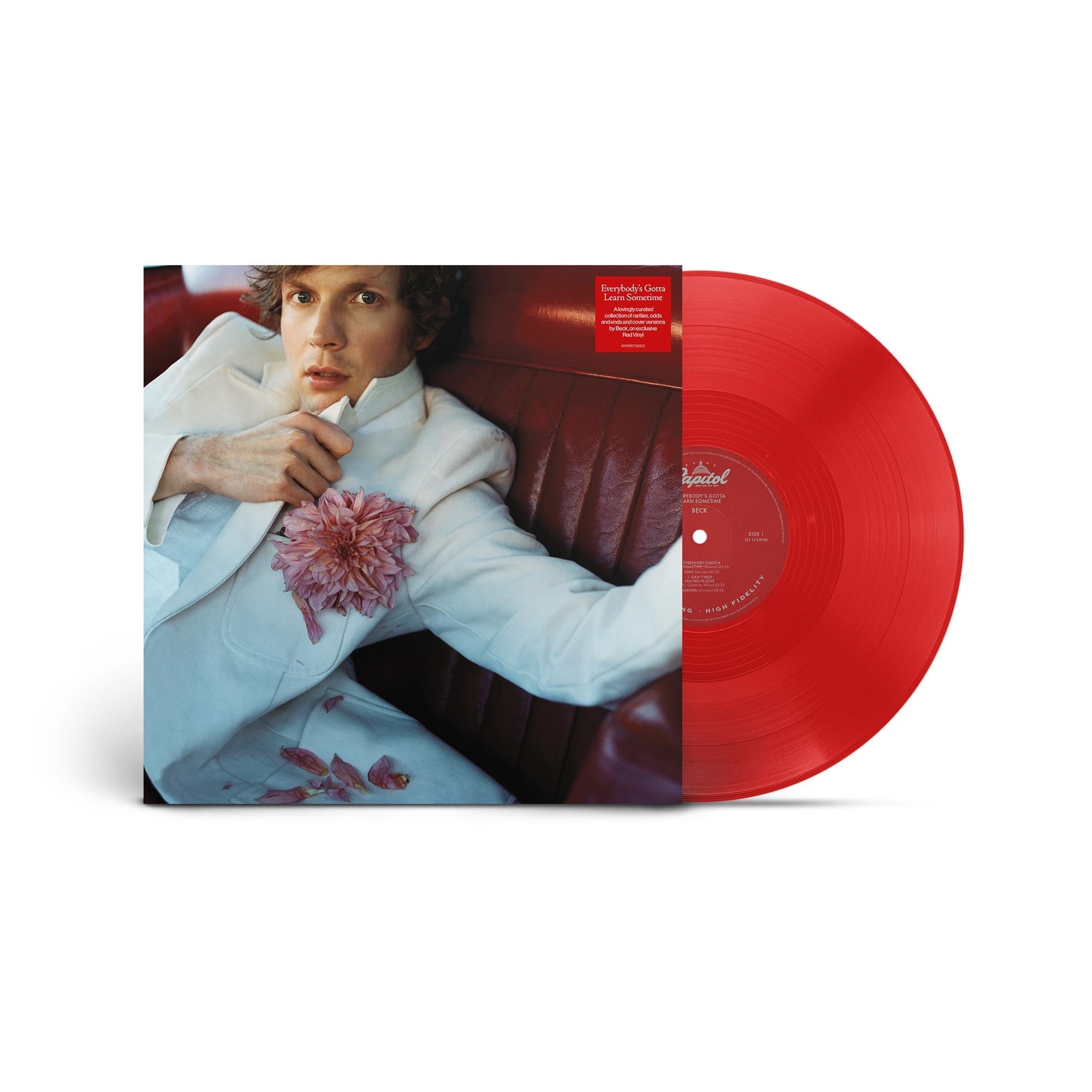 Everybody's Gotta Learn Sometime (Opaque Red Vinyl) - By:Beck
