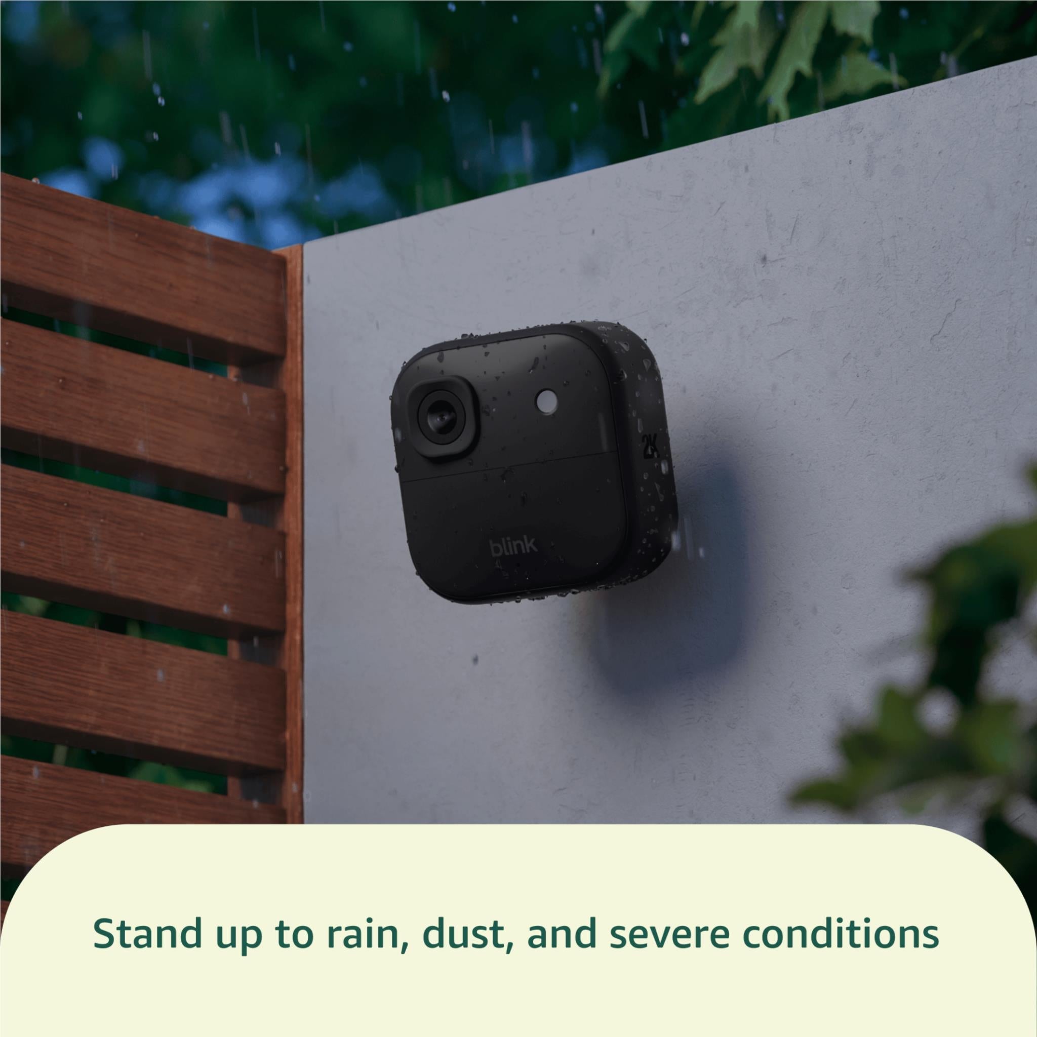 Blink Outdoor 2K+ Wireless Security Camera (Black) [3 Pack]