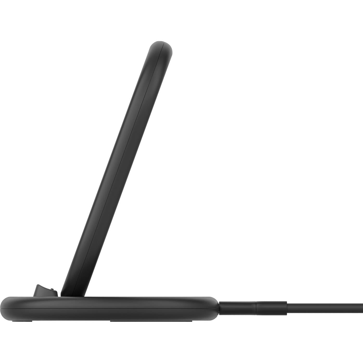 Belkin BoostCharge Wireless Charging Stand 15W (Black) [Power supply included]