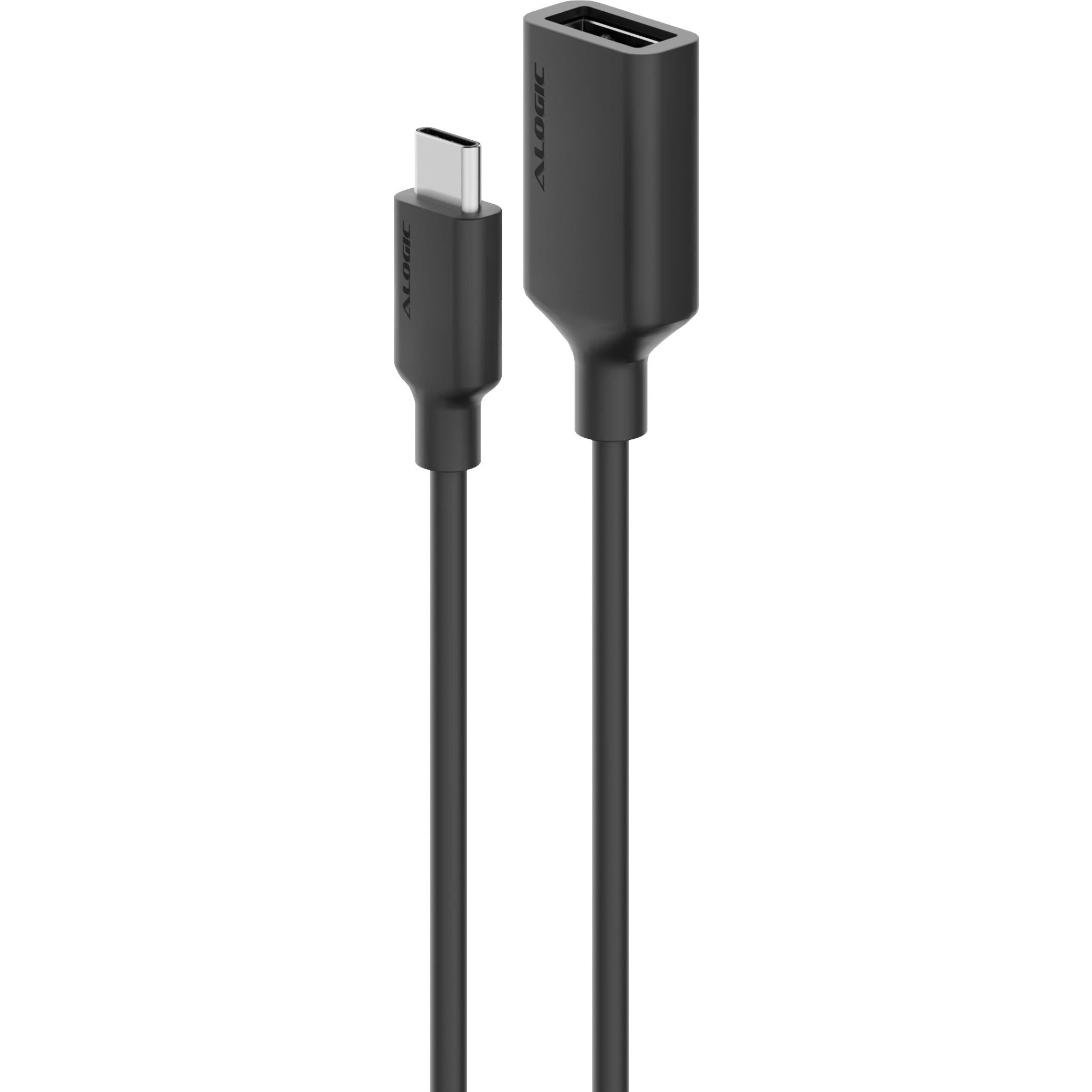 ALOGIC Elements 2m USB-C male to USB-A female extension cable - USB Cables & Adapters at Tech Supply Shed NZ