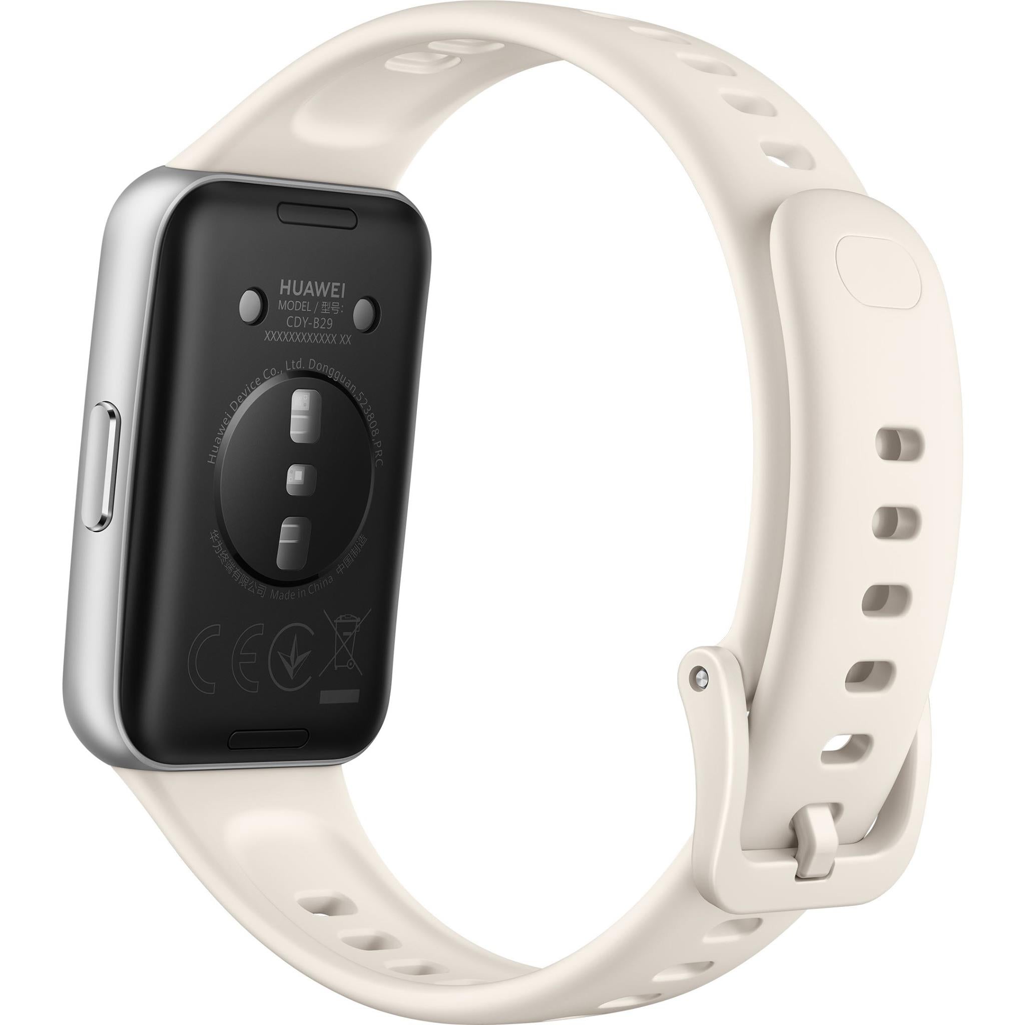 Huawei Band 11 Aluminium Alloy Case with Fluoroelastomer Strap (White)